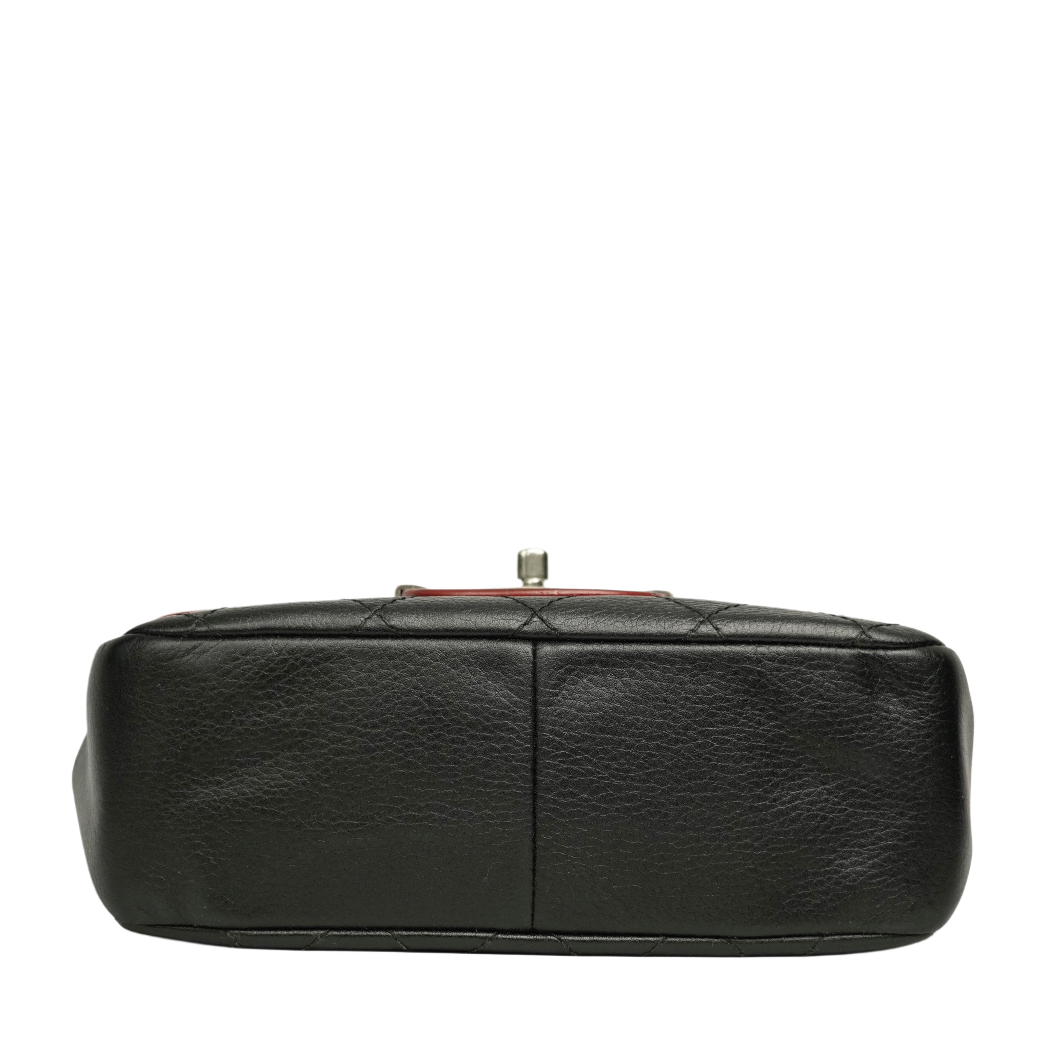 CHANEL Coco Mark Chain Aged Metal Hardware Handbag / Shoulder Bag