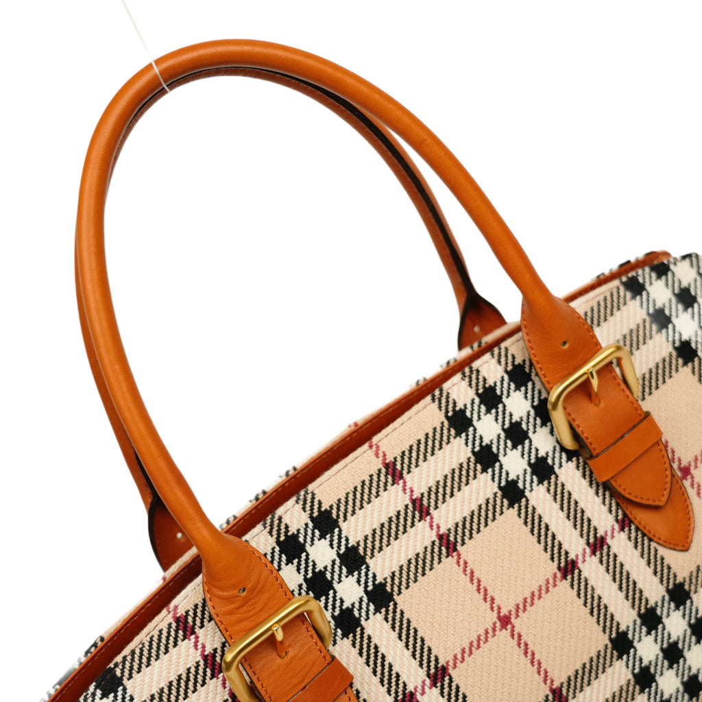 BURBERRY Nova Check Handbag