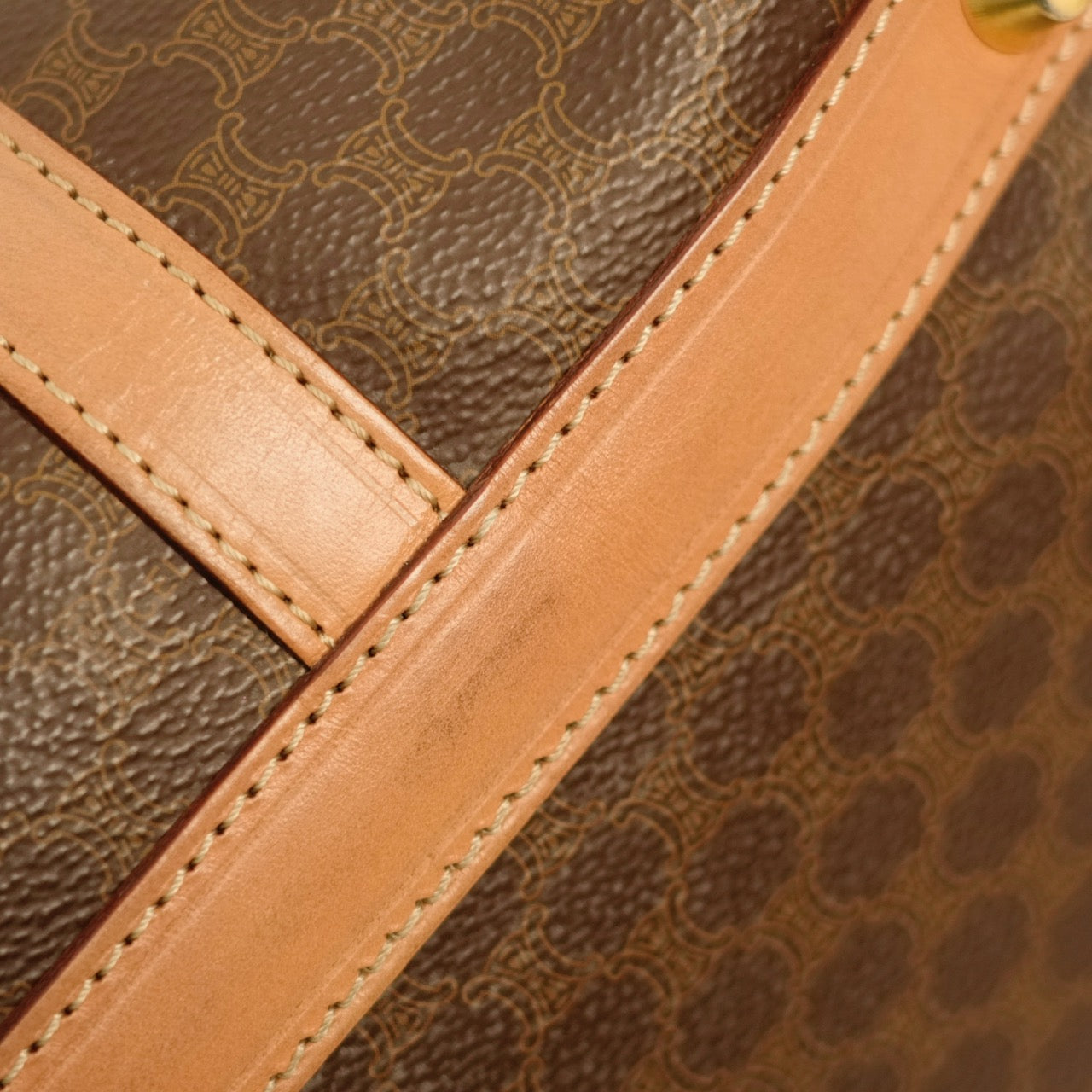 CELINE Macadam Boston 35 Handbag