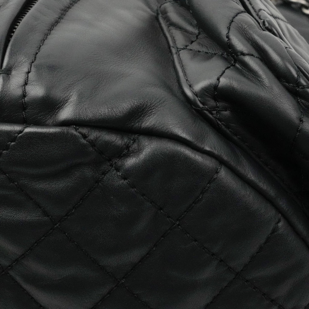 CHANEL 2012-2013 Matelassé Chain Lambskin Backpack