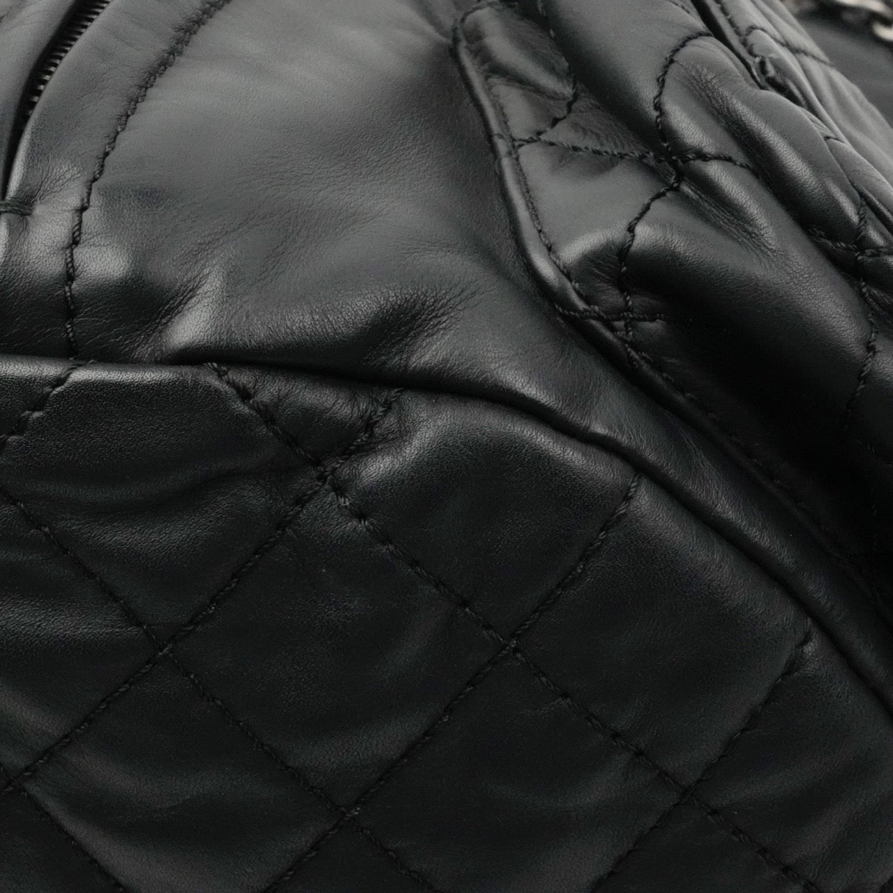 CHANEL 2012-2013 Matelassé Chain Lambskin Backpack