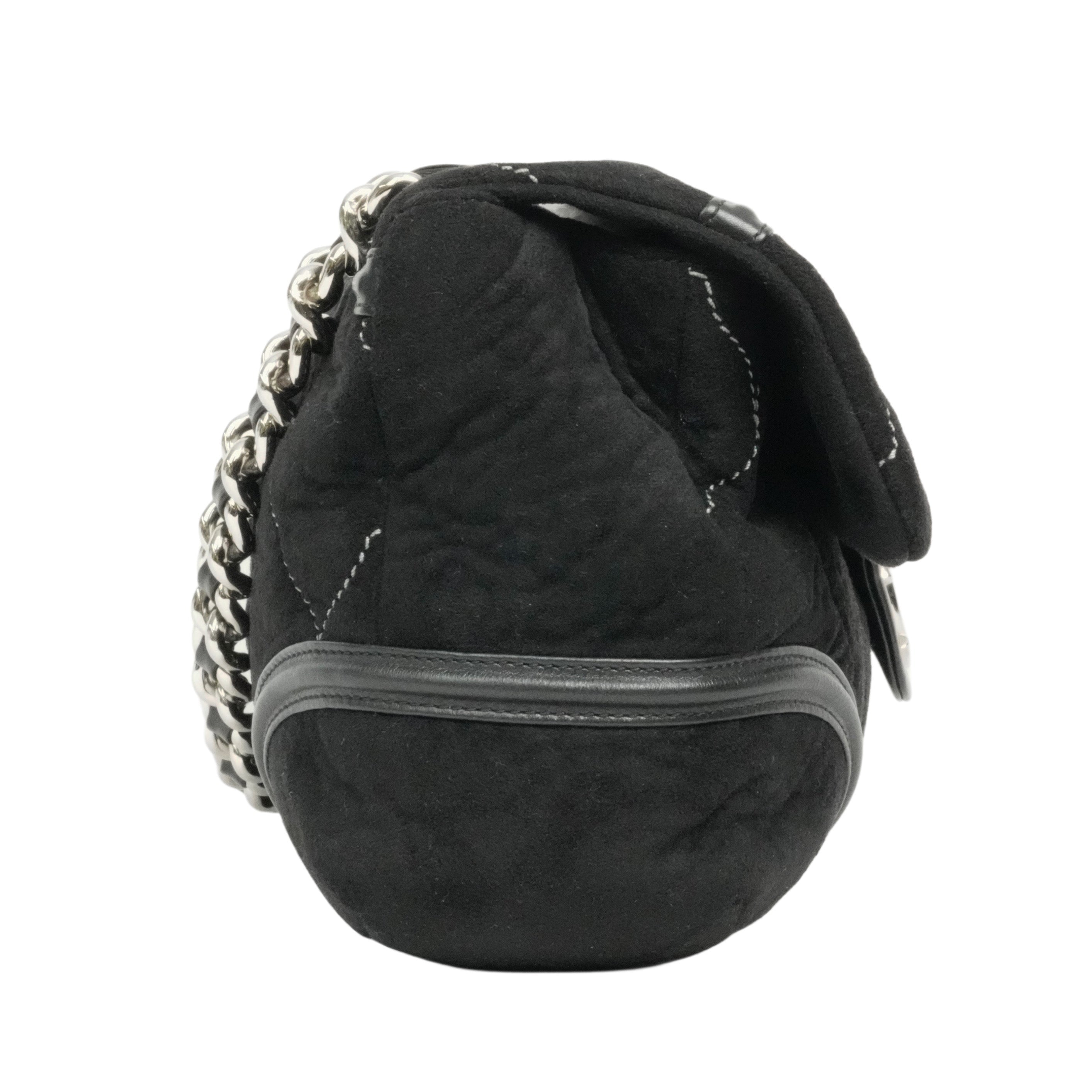 CHANEL 2008-2009 Quilted Coco Mark Chain Shoulder Bag