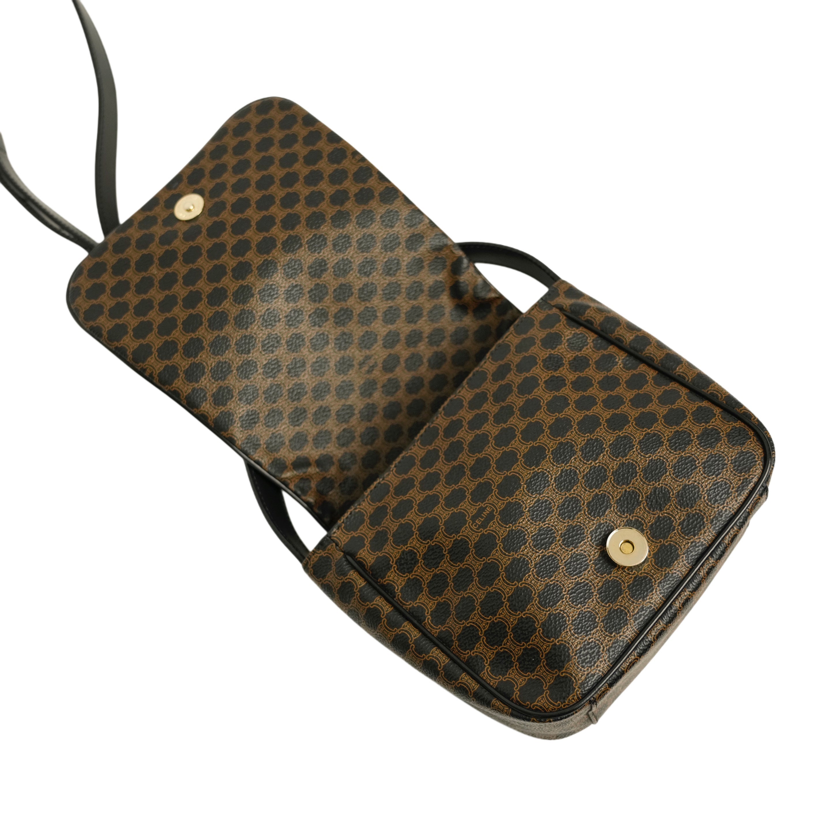 CELINE Macadam Shoulder Bag