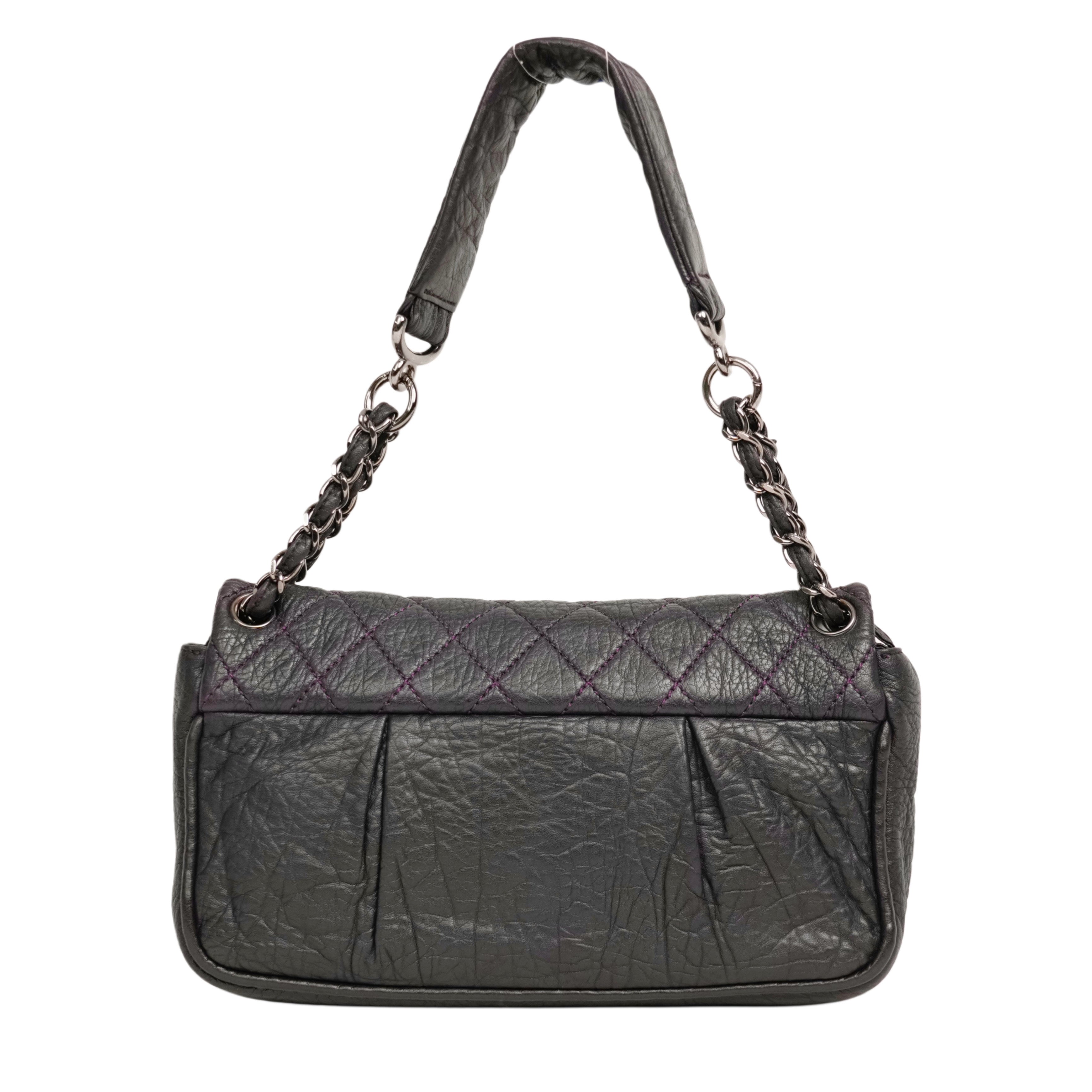 CHANEL 2008–2009 Matelassé Coco Mark Shoulder Bag