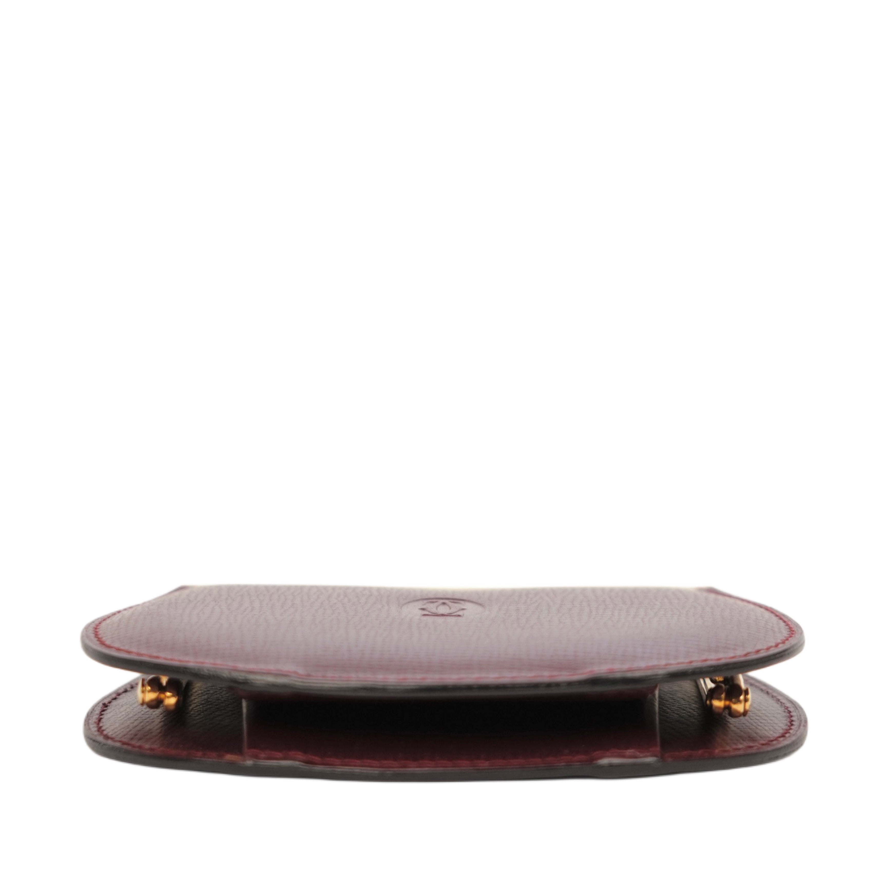 CARTIER Must Line Kiss-lock Coin Case