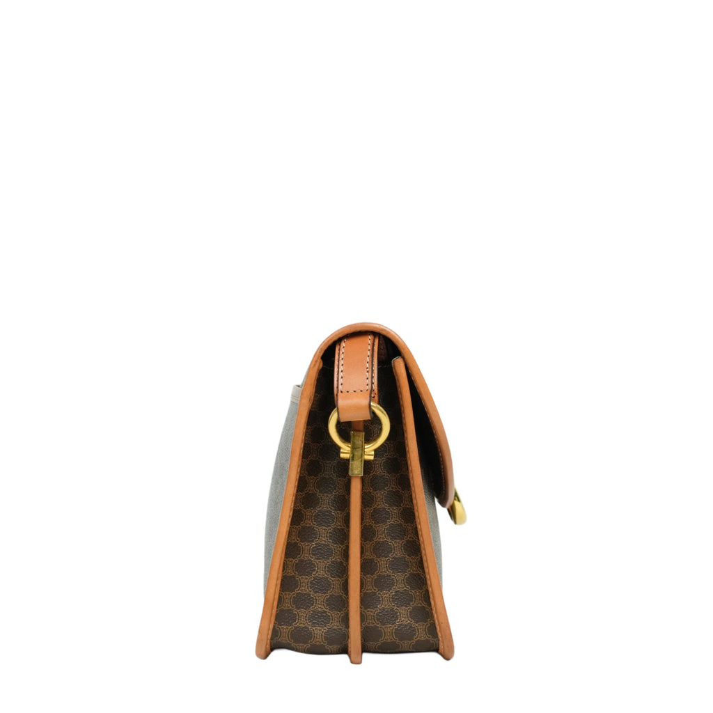 CELINE Macadam Shoulder Bag