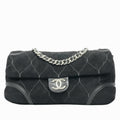 CHANEL 2008-2009 Quilted Coco Mark Chain Shoulder Bag