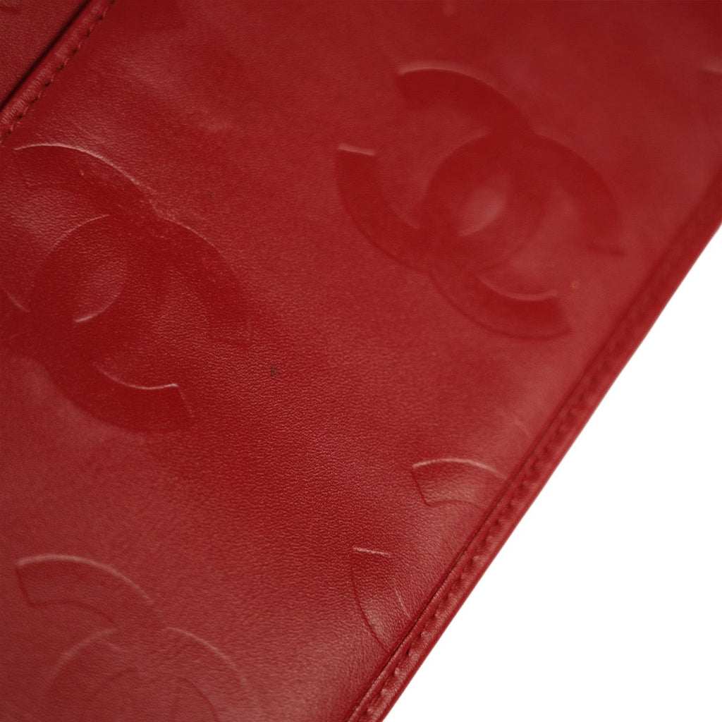 CHANEL 2009–2010 Cambon Coco Mark Matelassé Long Wallet