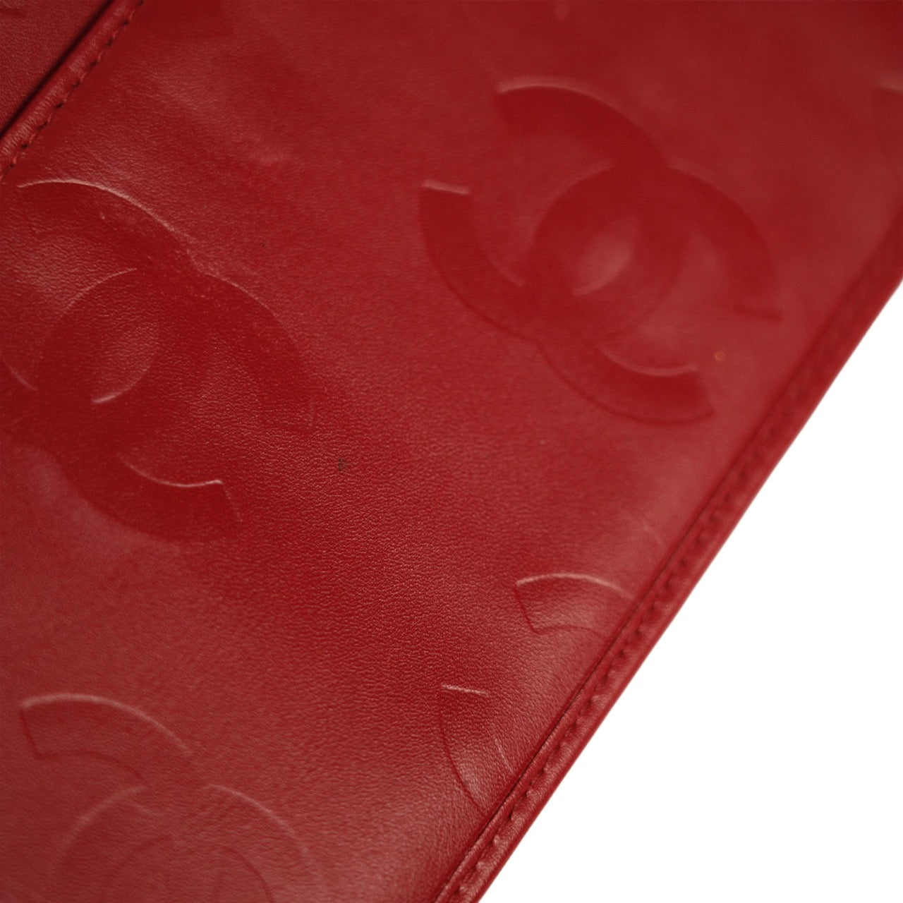 CHANEL 2009–2010 Cambon Coco Mark Matelassé Long Wallet