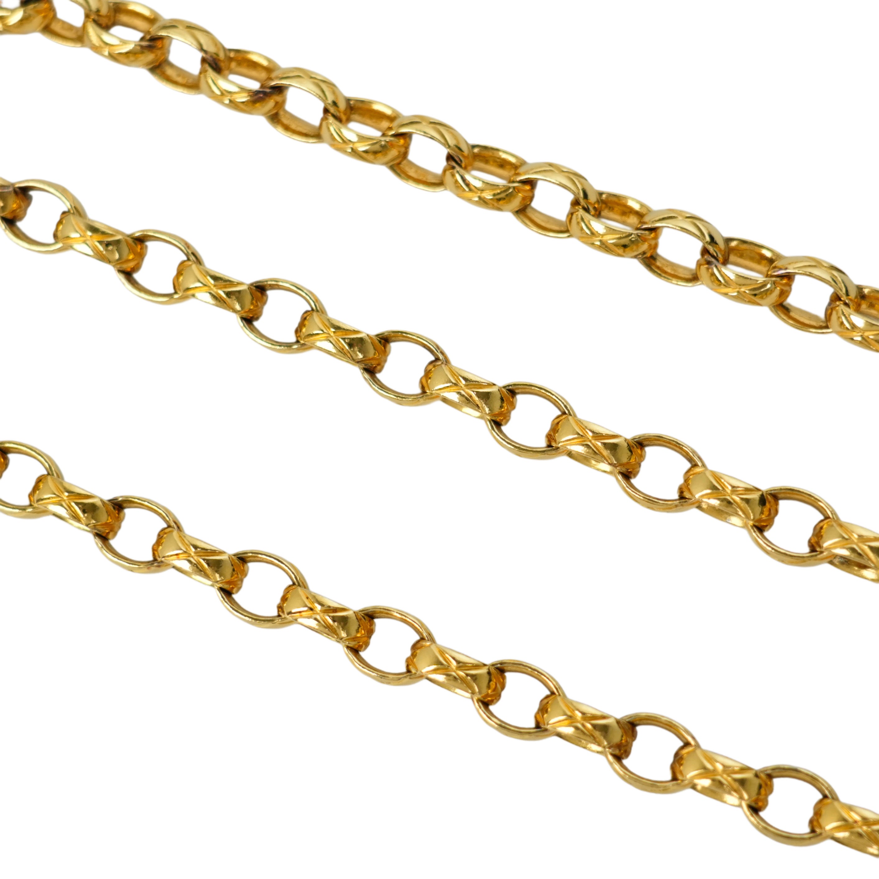 CHANEL 1991-1994 Coco Mark V-Stick Chain Lambskin Shoulder Bag