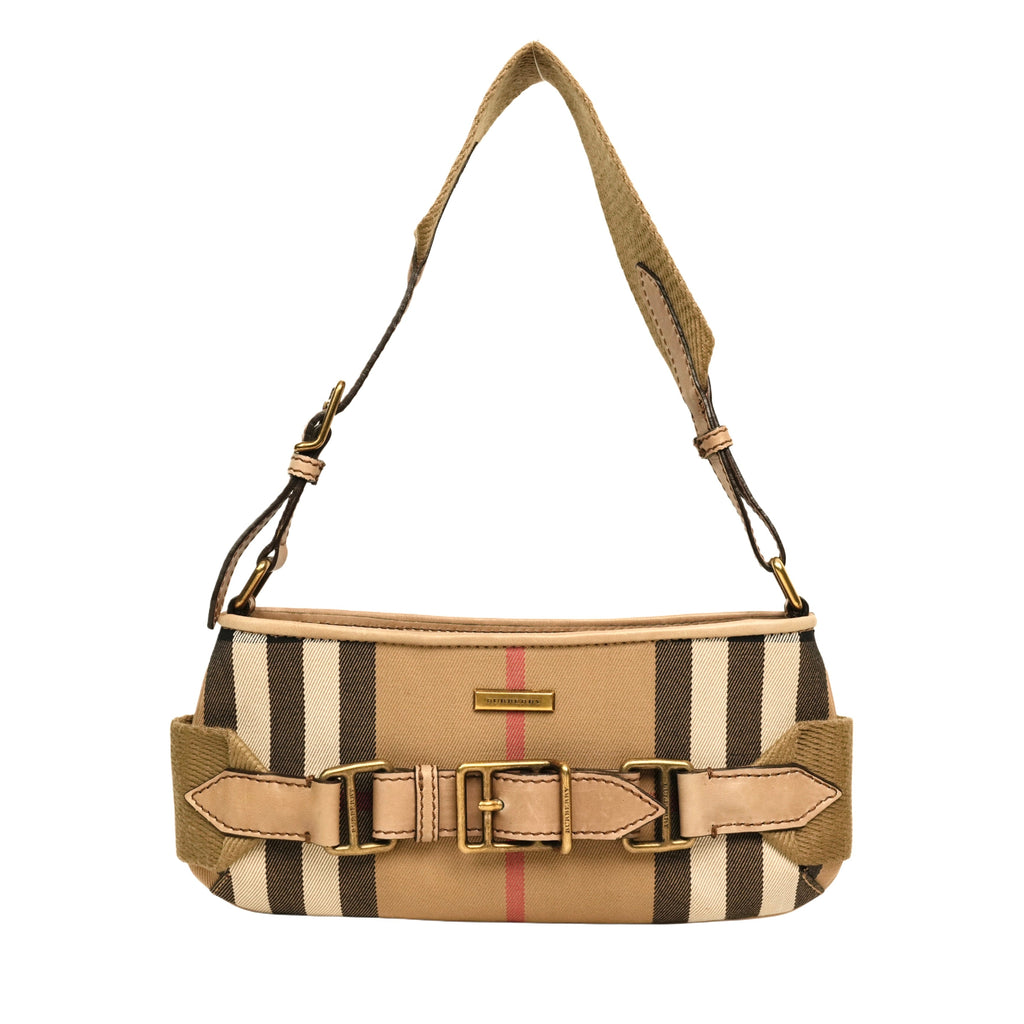 BURBERRY Nova Check Shoulder Bag