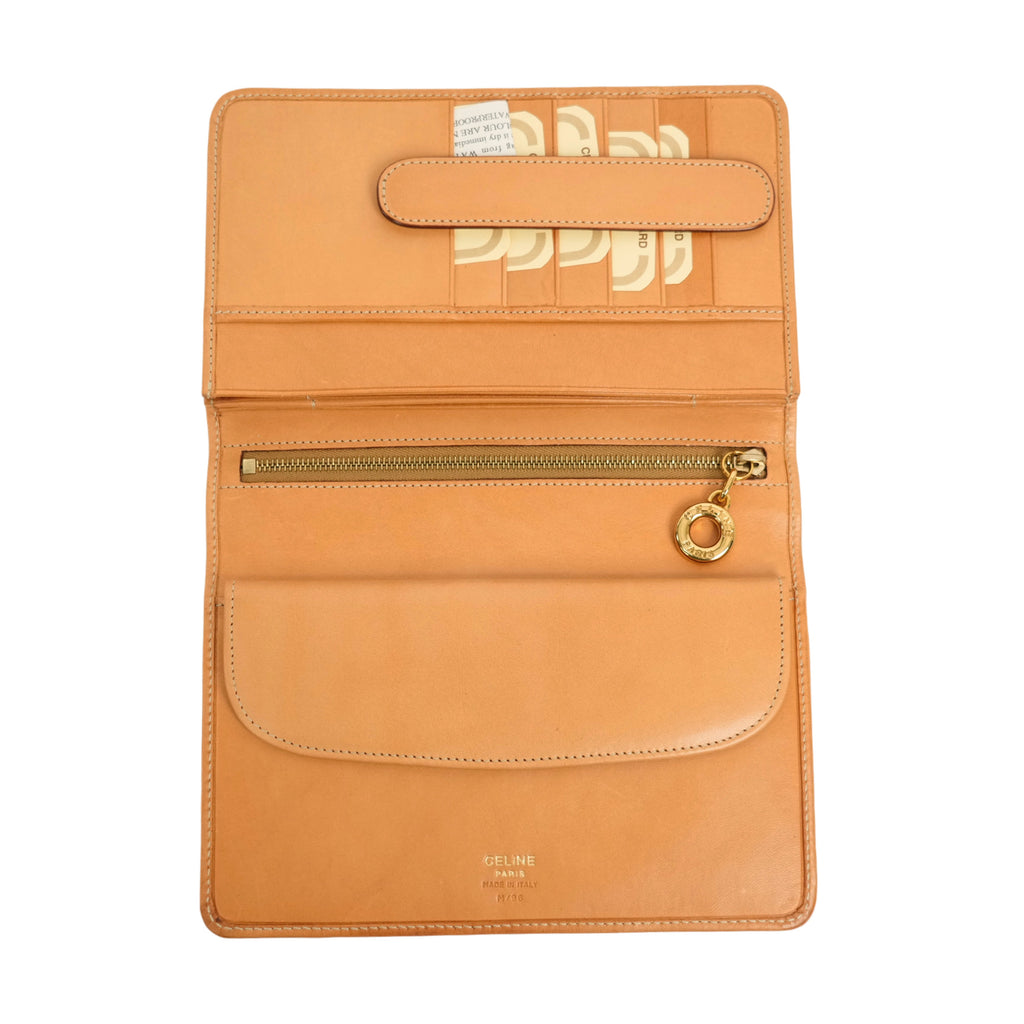 CELINE Macadam Bi-Fold Long Wallet
