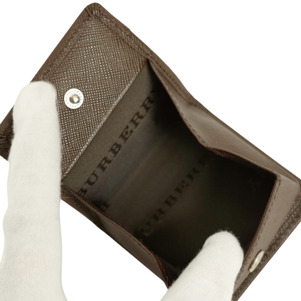 BURBERRY Nova Check Coin Case