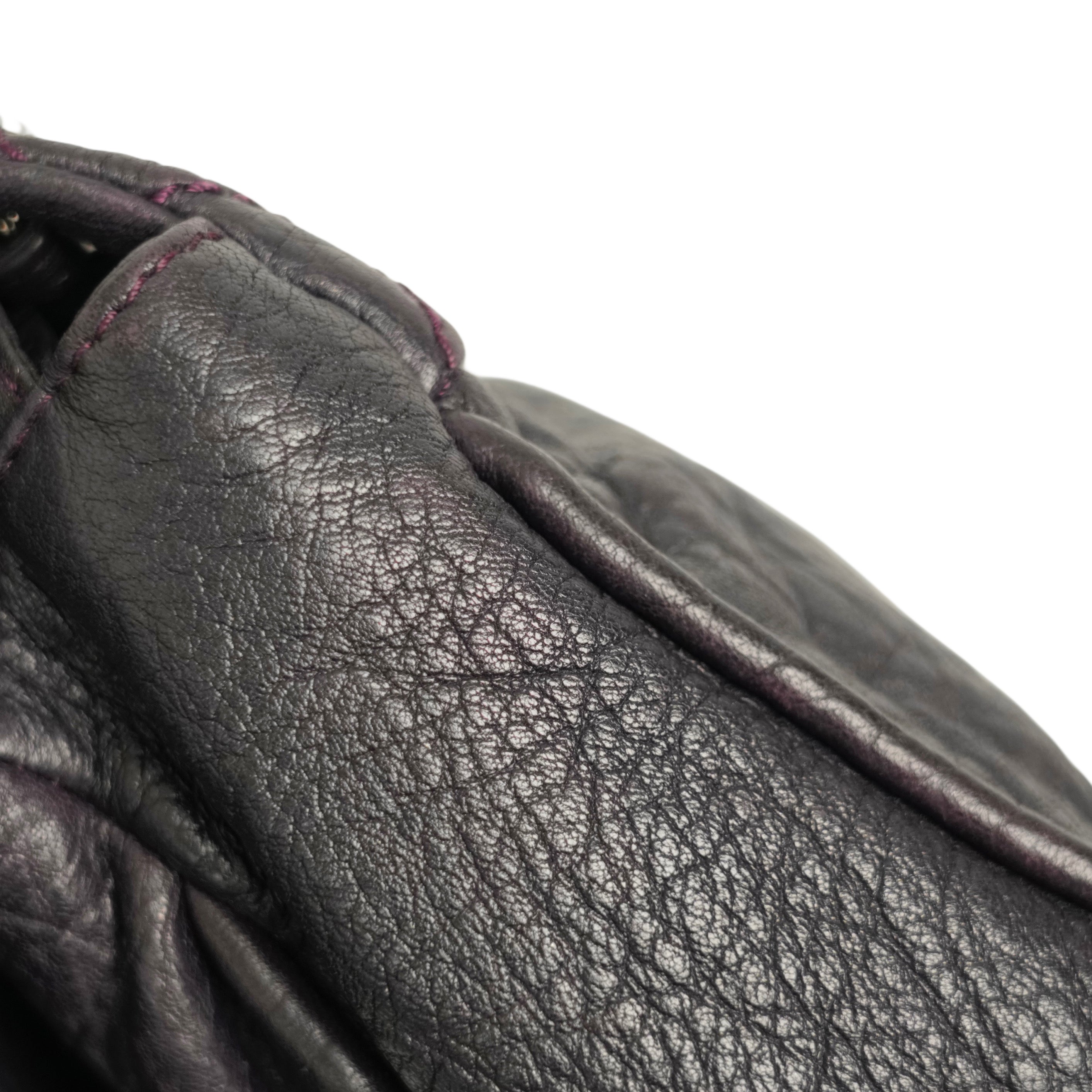 CHANEL 2008–2009 Matelassé Coco Mark Shoulder Bag