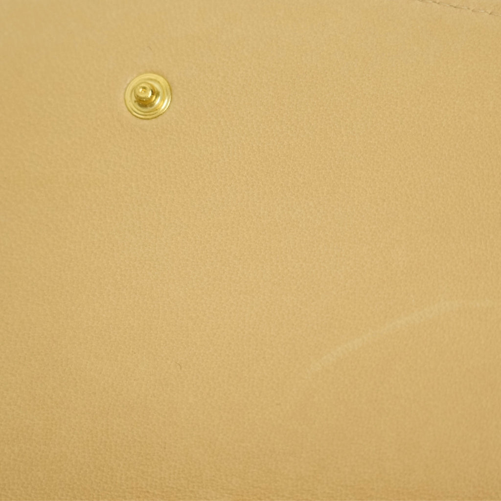 CHANEL 1997-1999 Coco Mark Caviar Skin Long Wallet