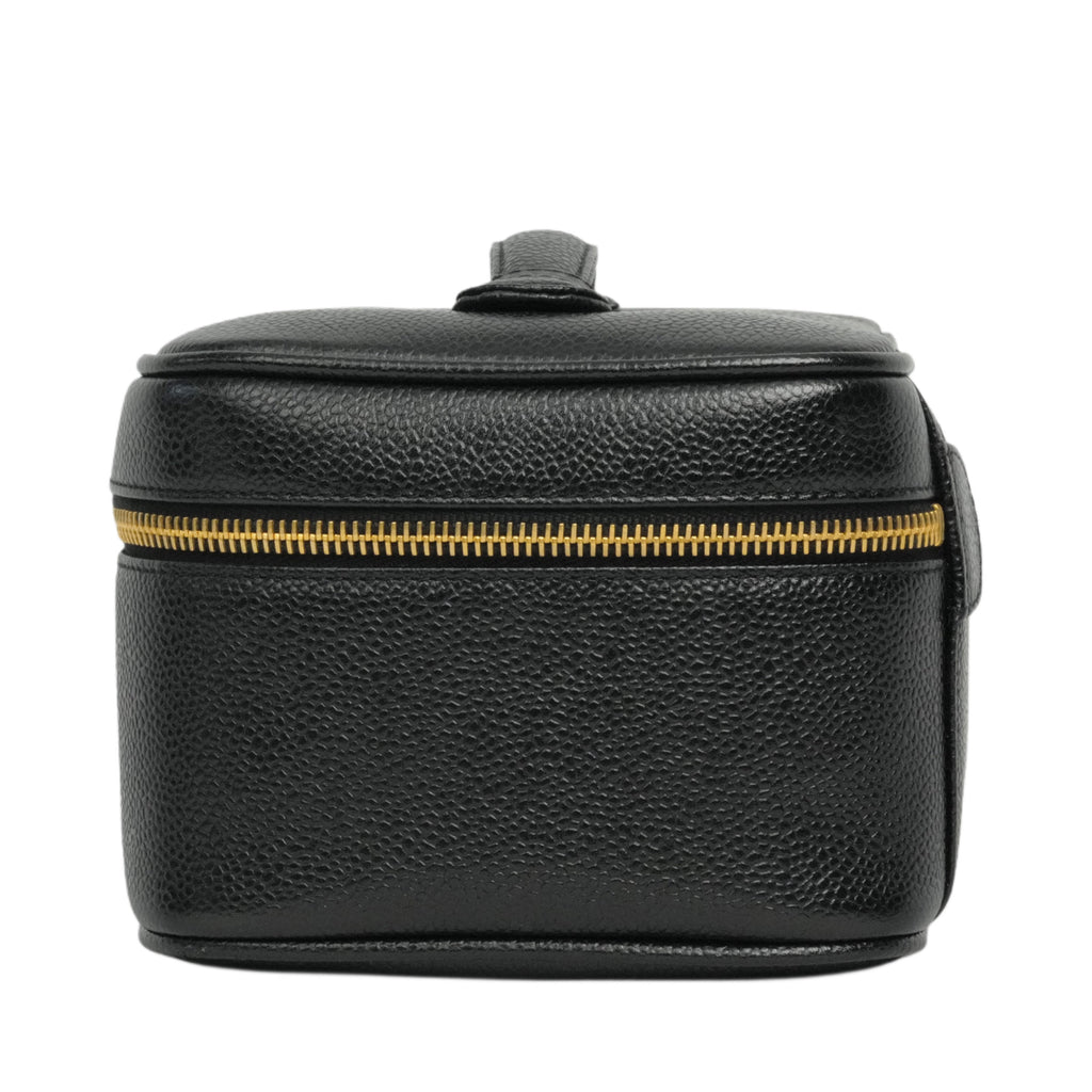 CHANEL 1994-1996 Vanity Caviar Skin Handbag