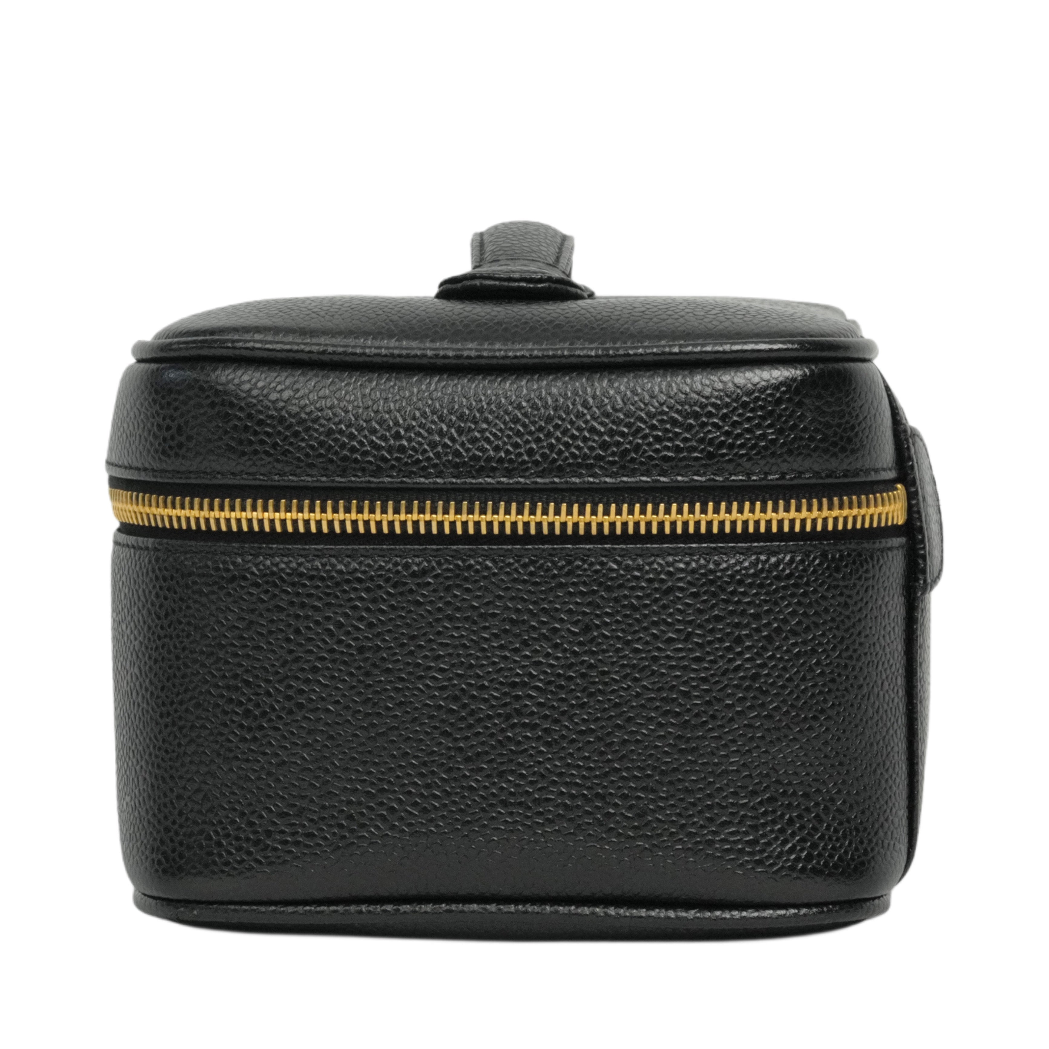CHANEL 1994-1996 Vanity Caviar Skin Handbag