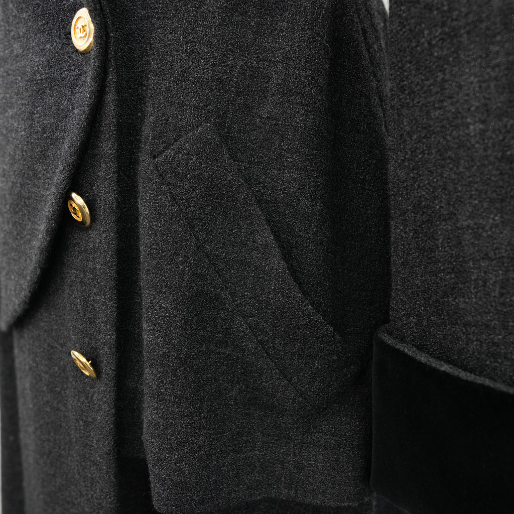 CHANEL Asymmetrical One Piece Dress