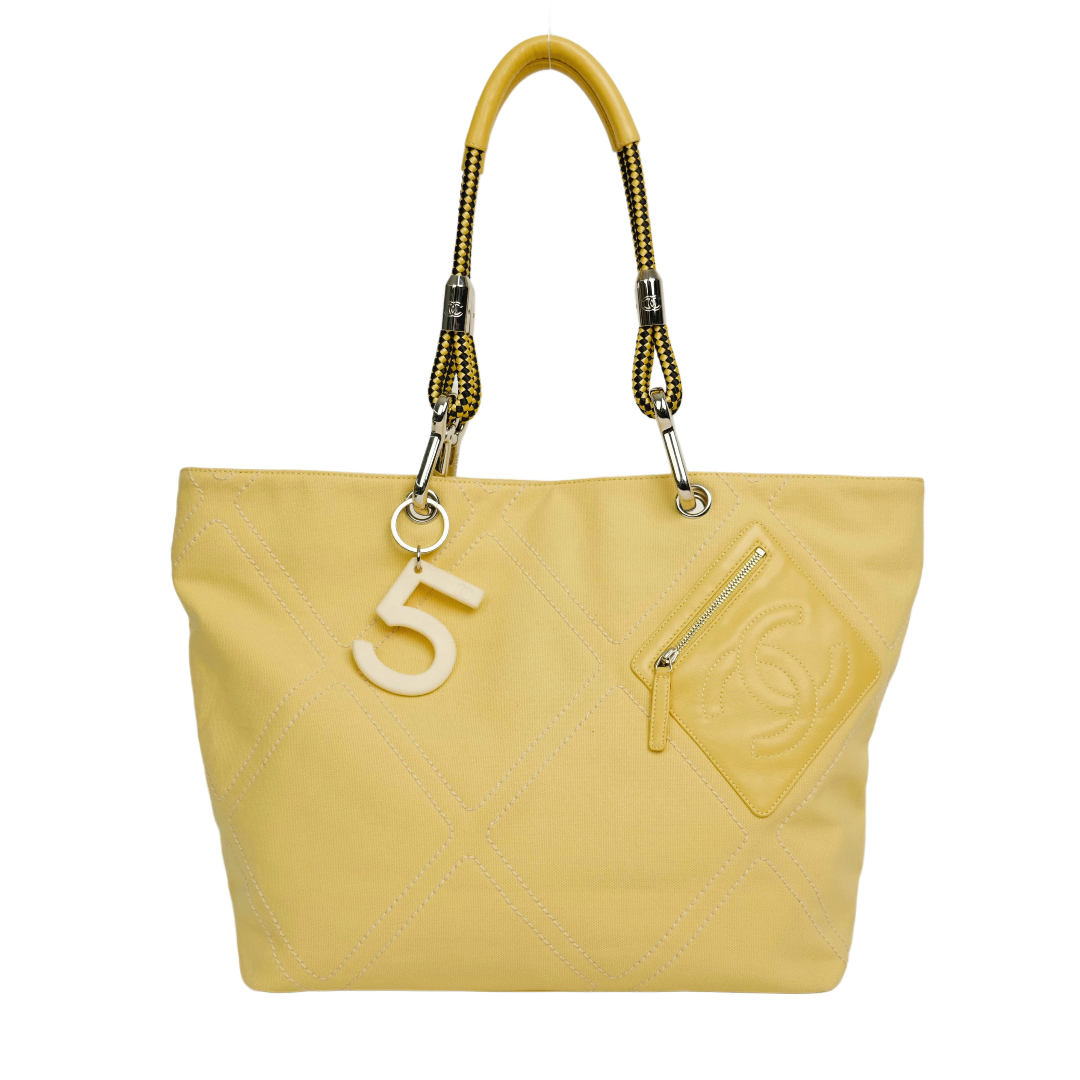 CHANEL 2004–2005 Coco Mark No.5 Tote Bag