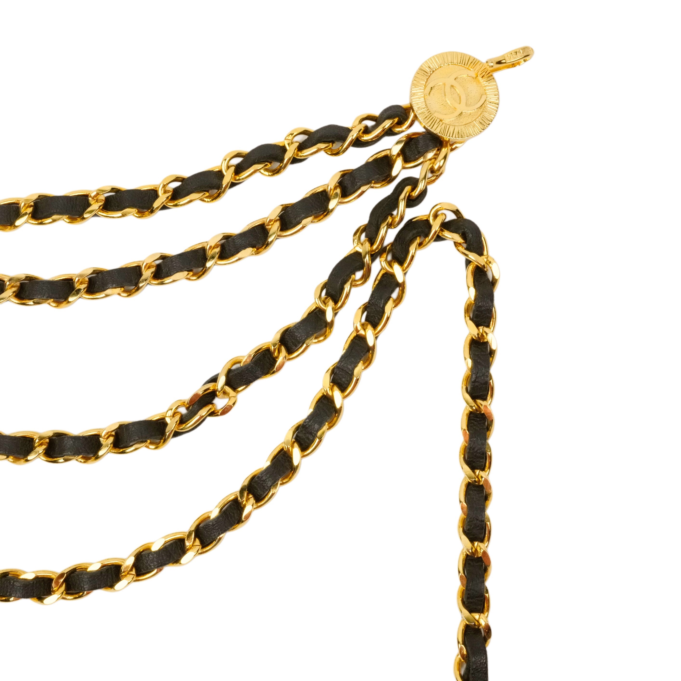 CHANEL Coco Mark Chain Belt