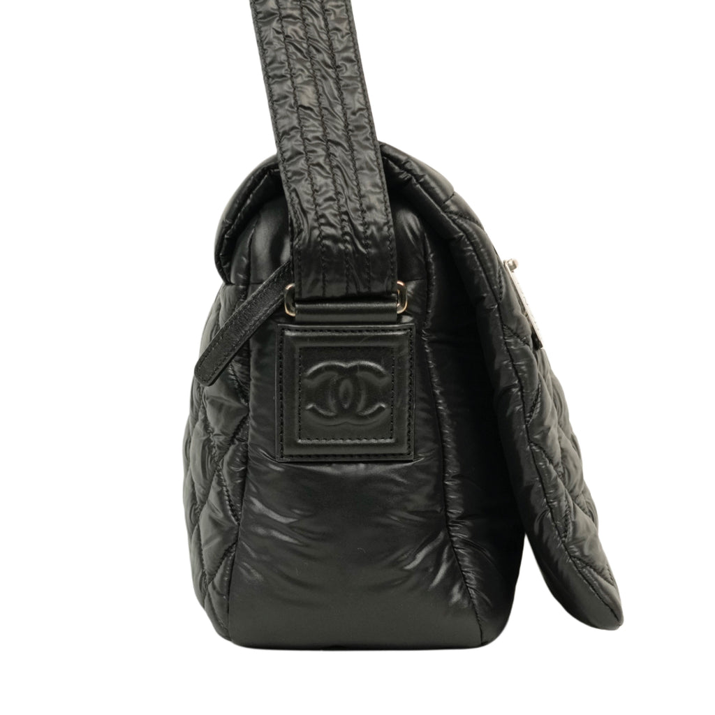 CHANEL 2009–2010 Matelassé Coco Cocoon Shoulder Bag