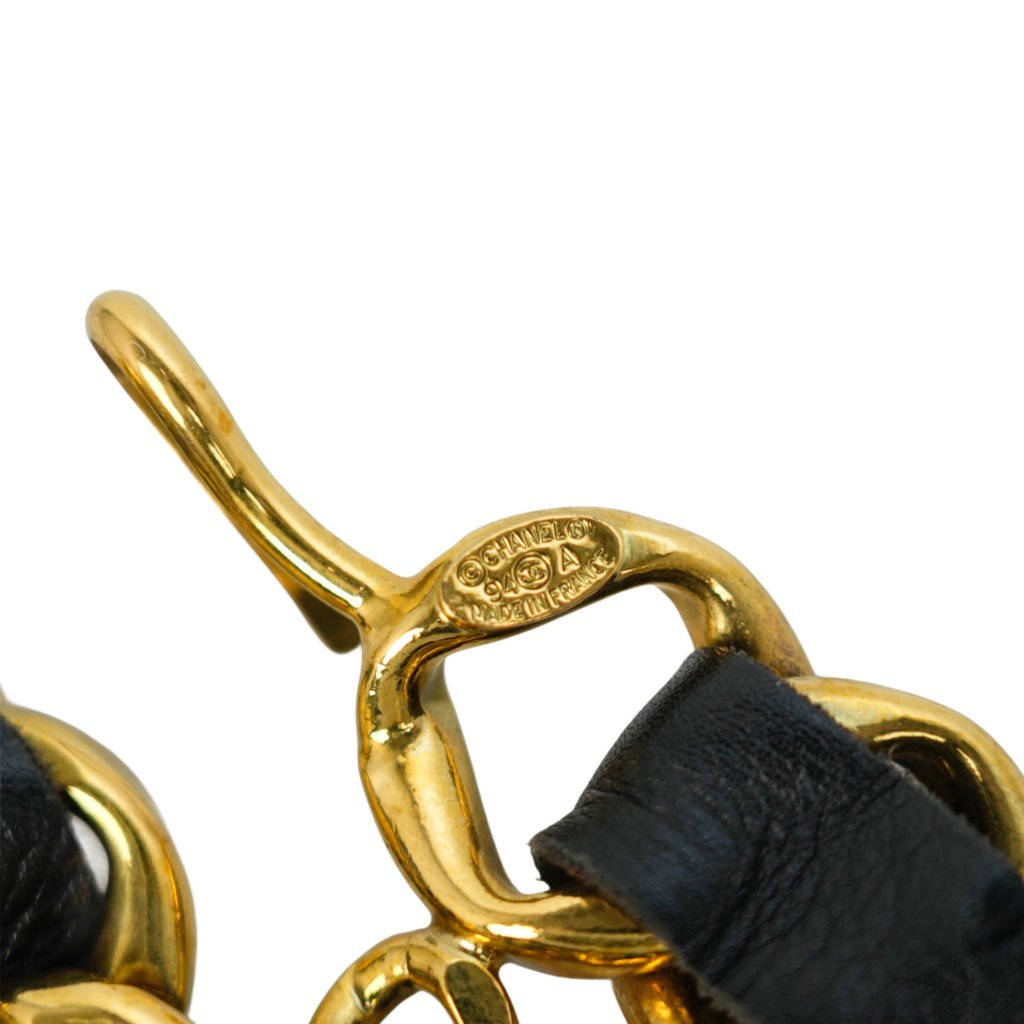 CHANEL Coco Mark Coin 3-Strand Chain Belt