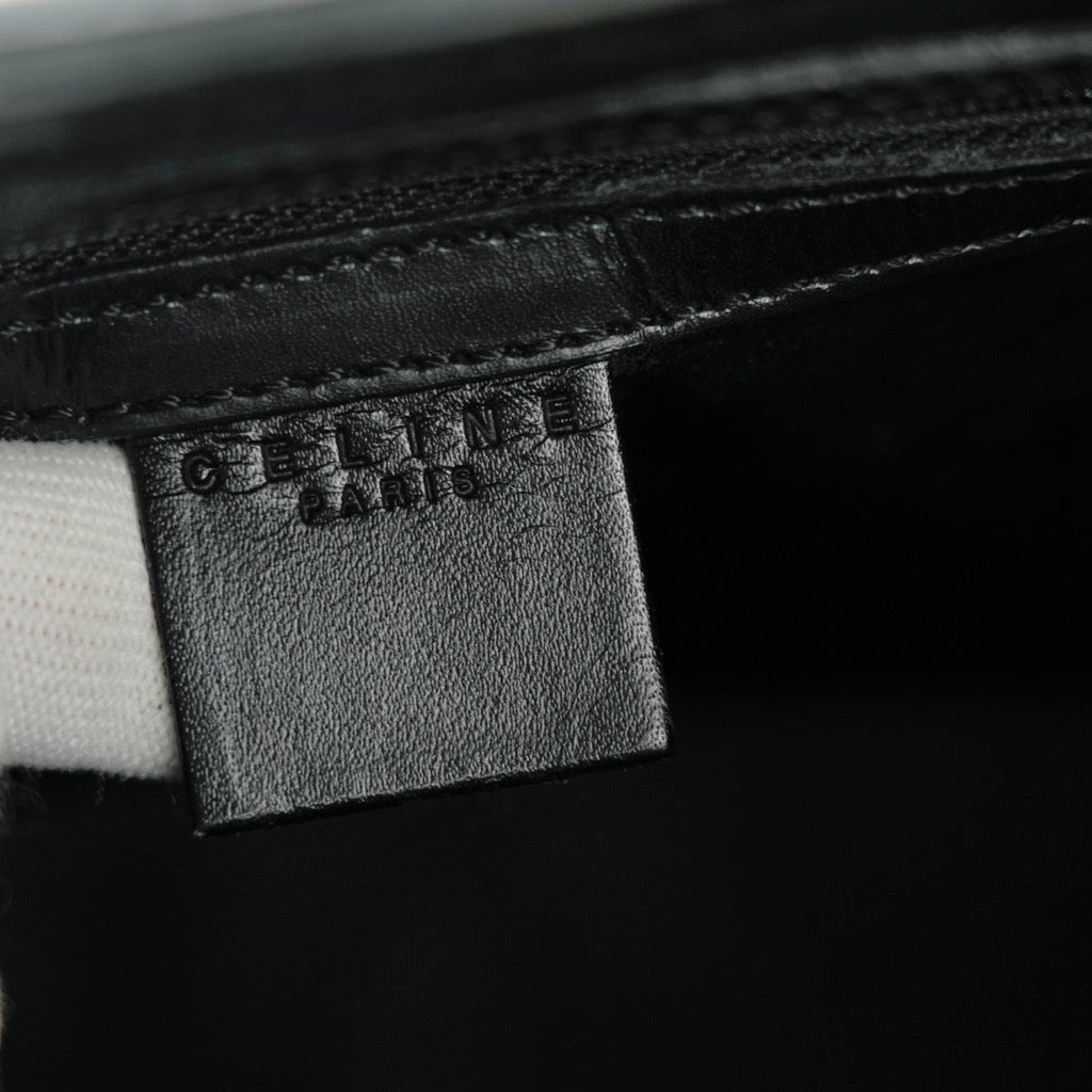 CELINE Handbag Black Macadam