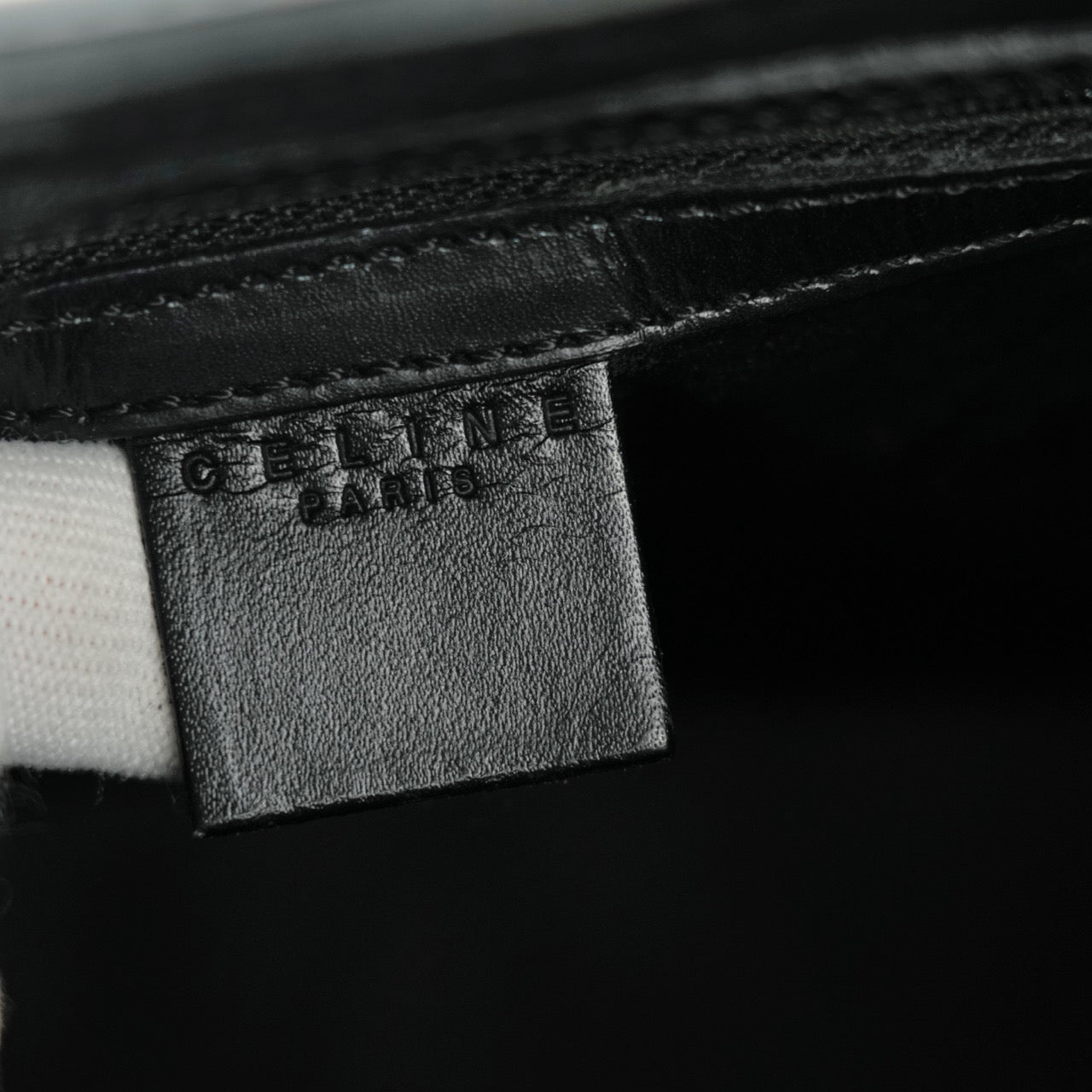 CELINE Handbag Black Macadam