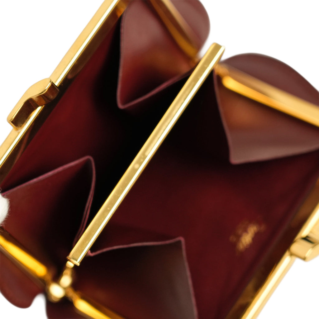CARTIER Must Line Kiss-lock Coin Case