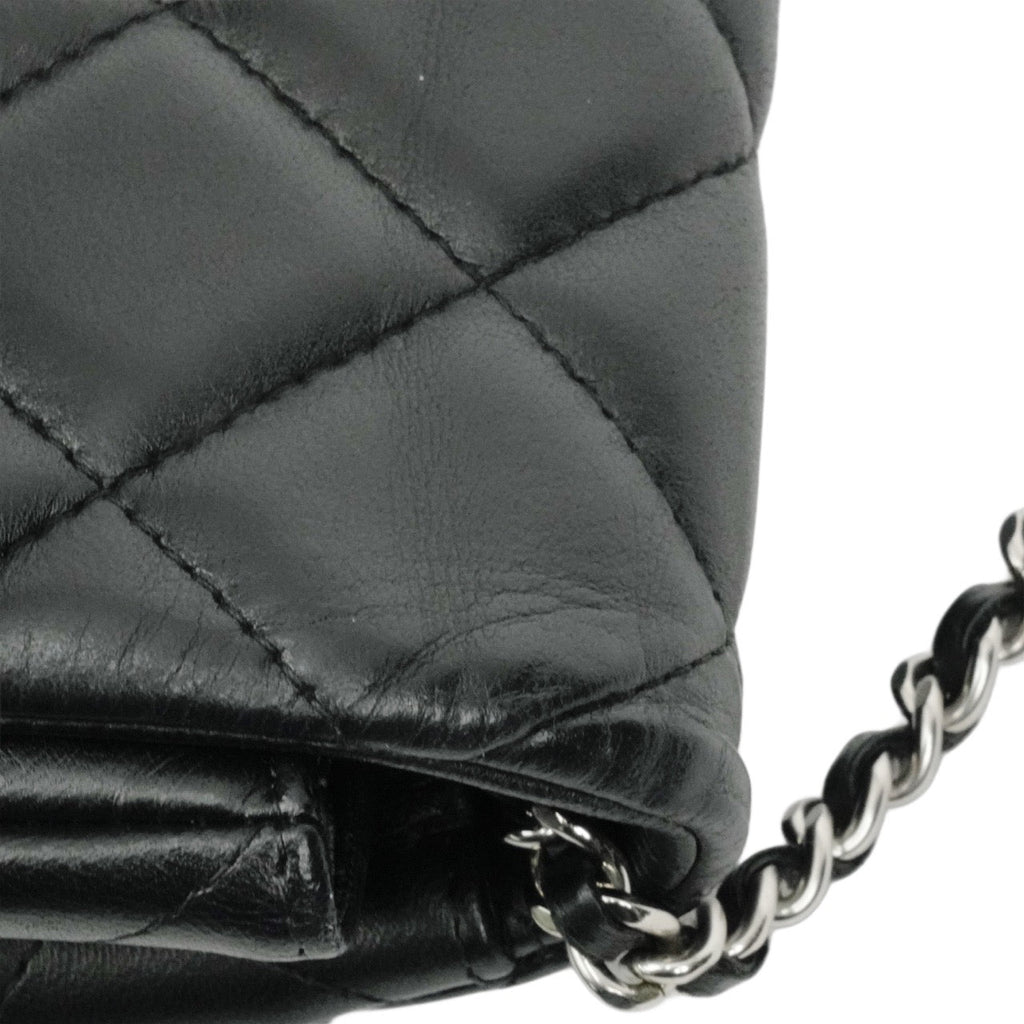 CHANEL 2012-2013 Matelassé Chain Lambskin Shoulder Bag