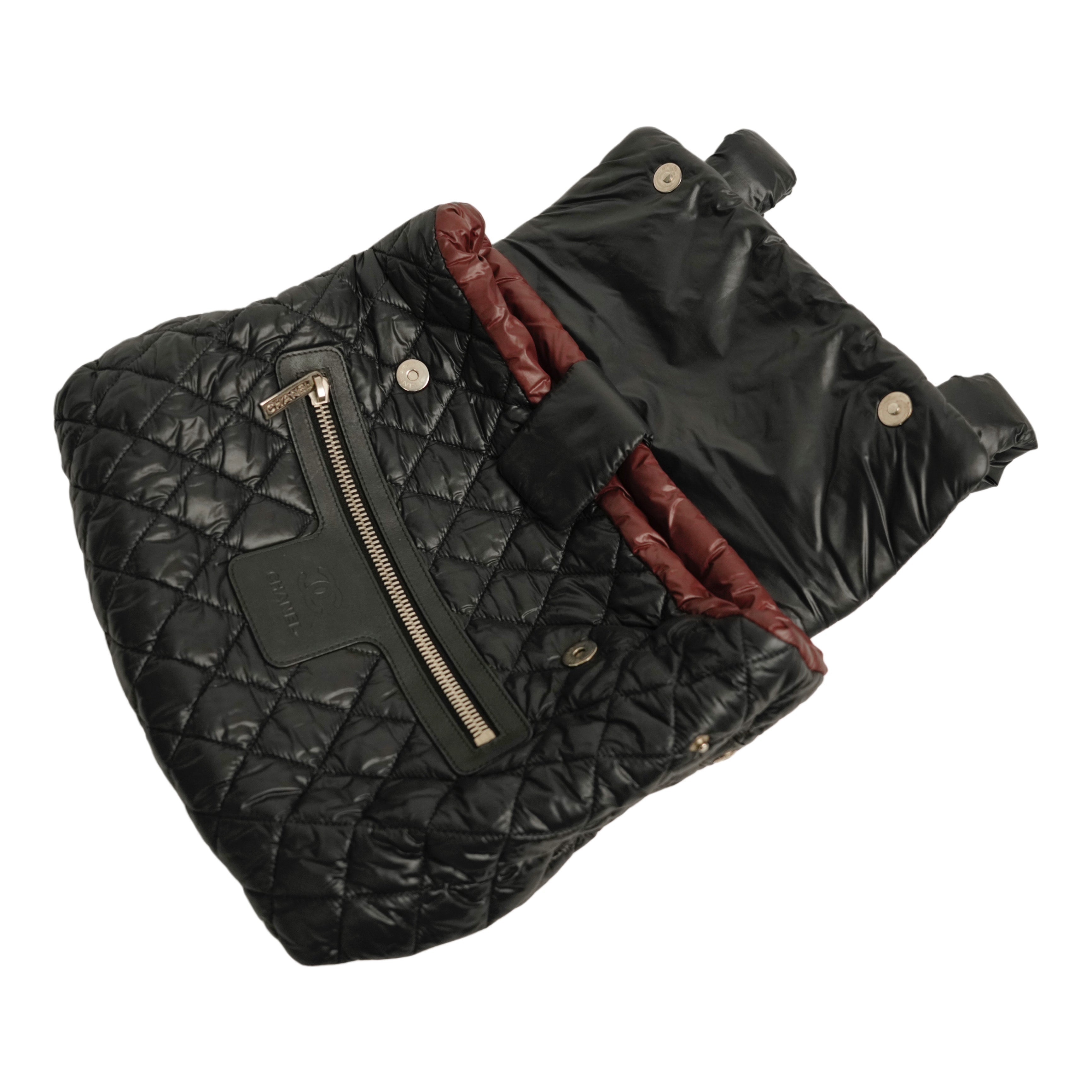 CHANEL 2009-2010Matelasse Coco Cocoon Shoulder Bag/Backpack 2Way