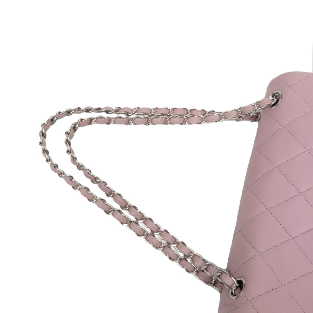 CHANEL 2008–2009 Matelassé Bicolor Chain Shoulder Bag