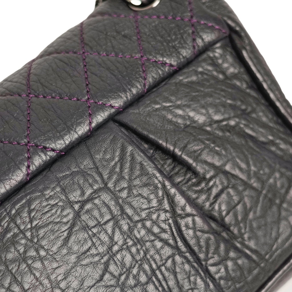 CHANEL 2008–2009 Matelassé Coco Mark Shoulder Bag