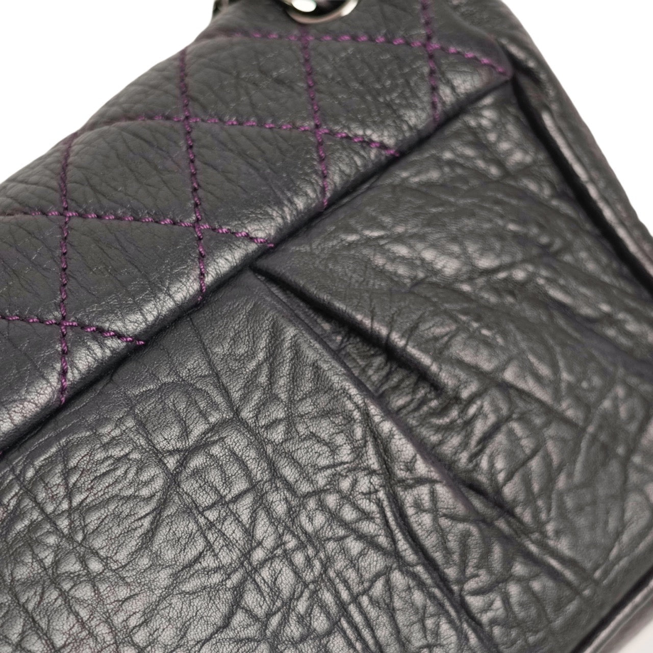 CHANEL 2008–2009 Matelassé Coco Mark Shoulder Bag