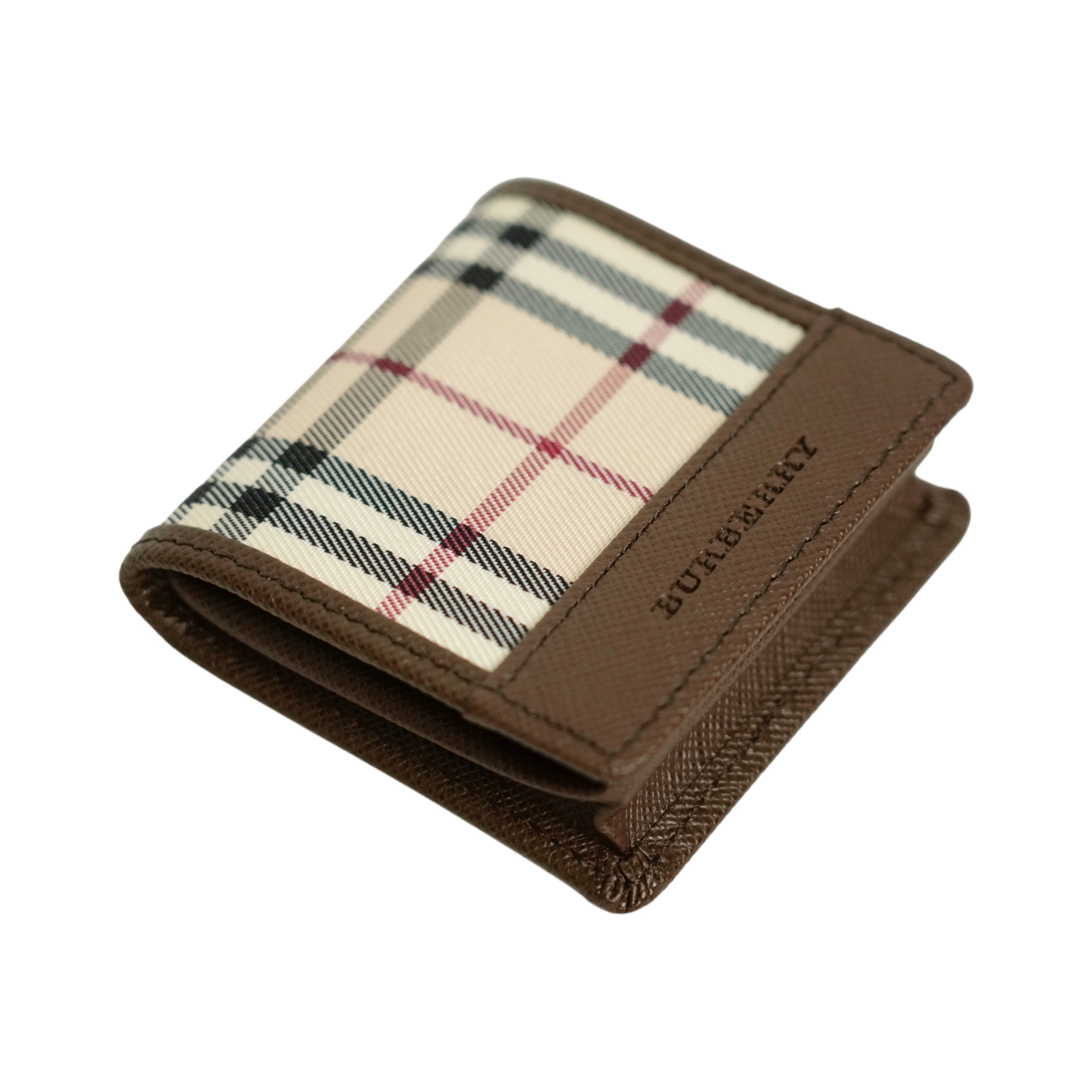 BURBERRY Nova Check Coin Case