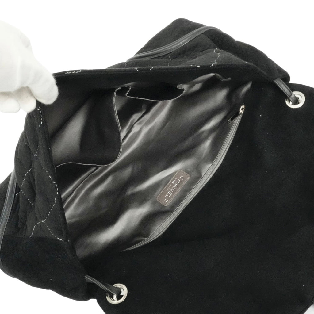 CHANEL 2008-2009 Quilted Coco Mark Chain Shoulder Bag