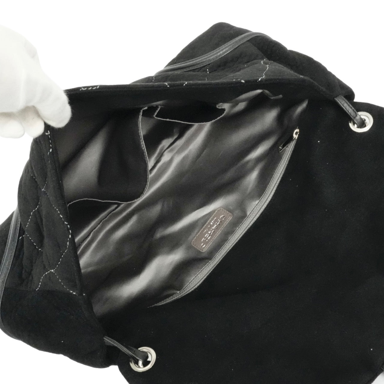 CHANEL 2008-2009 Quilted Coco Mark Chain Shoulder Bag
