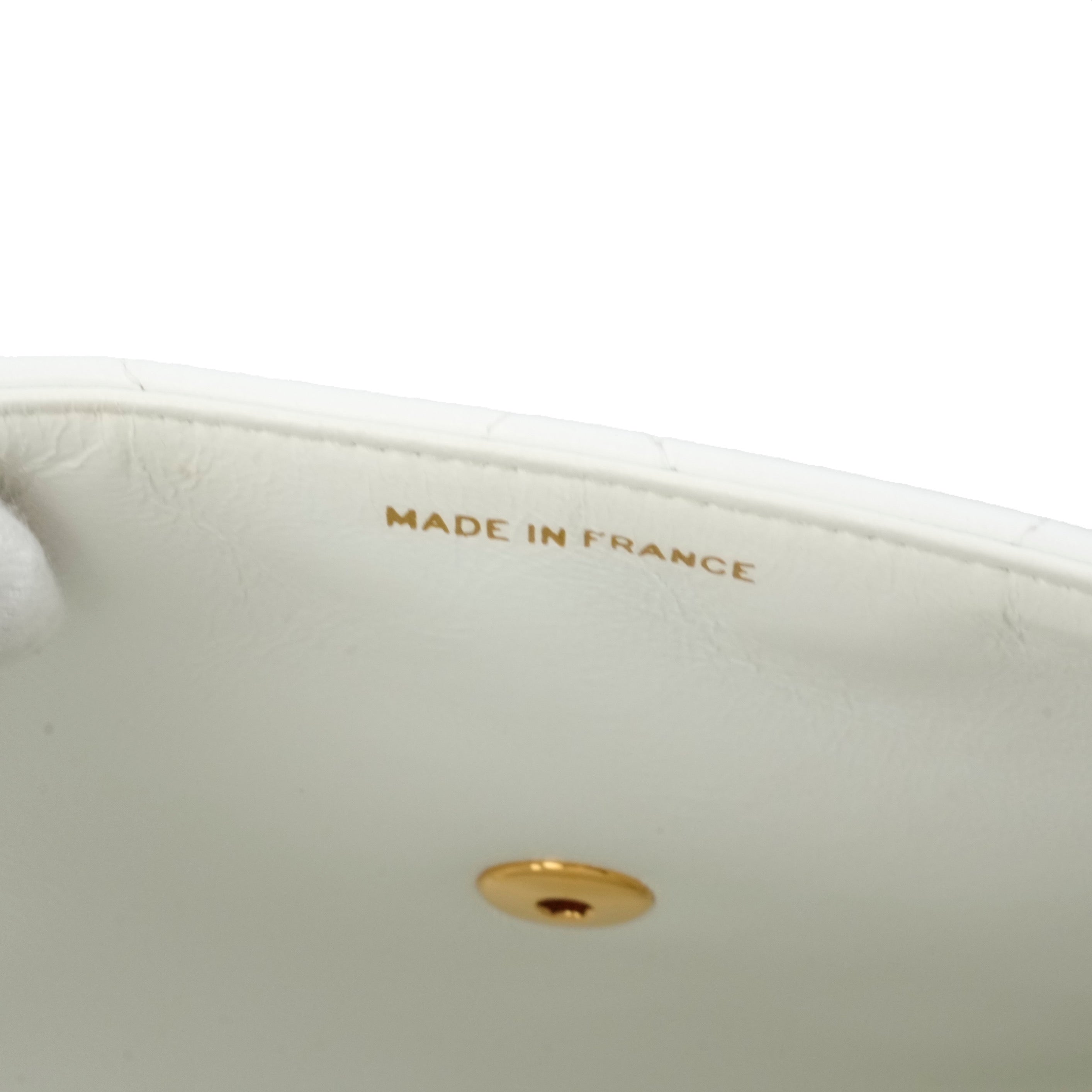 CHANEL 1994-1996 Matelassé Chain V-Flap Lambskin Shoulder Bag