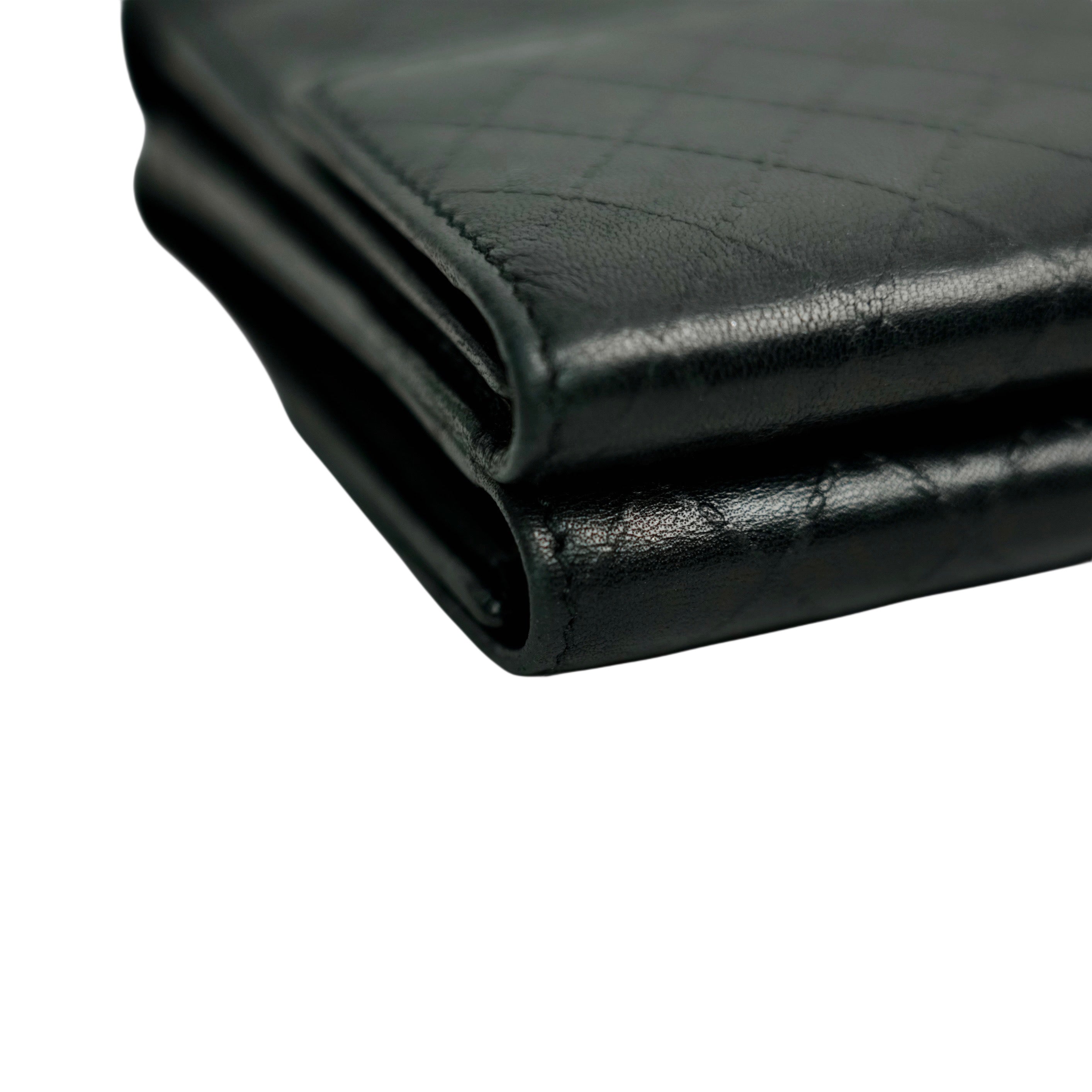 CHANEL 2004–2005 Ginza Limited Camellia Trifold Wallet