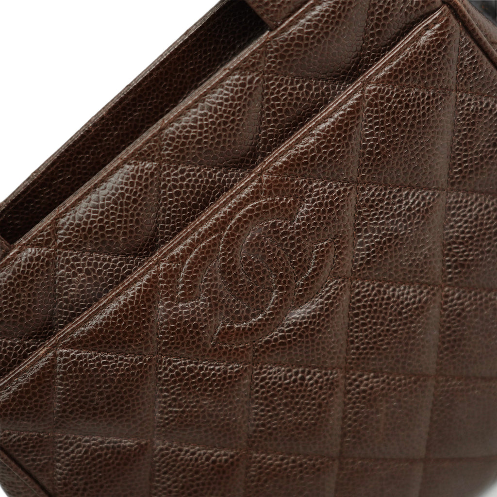 CHANEL 1996–1997 Matelasse Caviar Skin Handbag