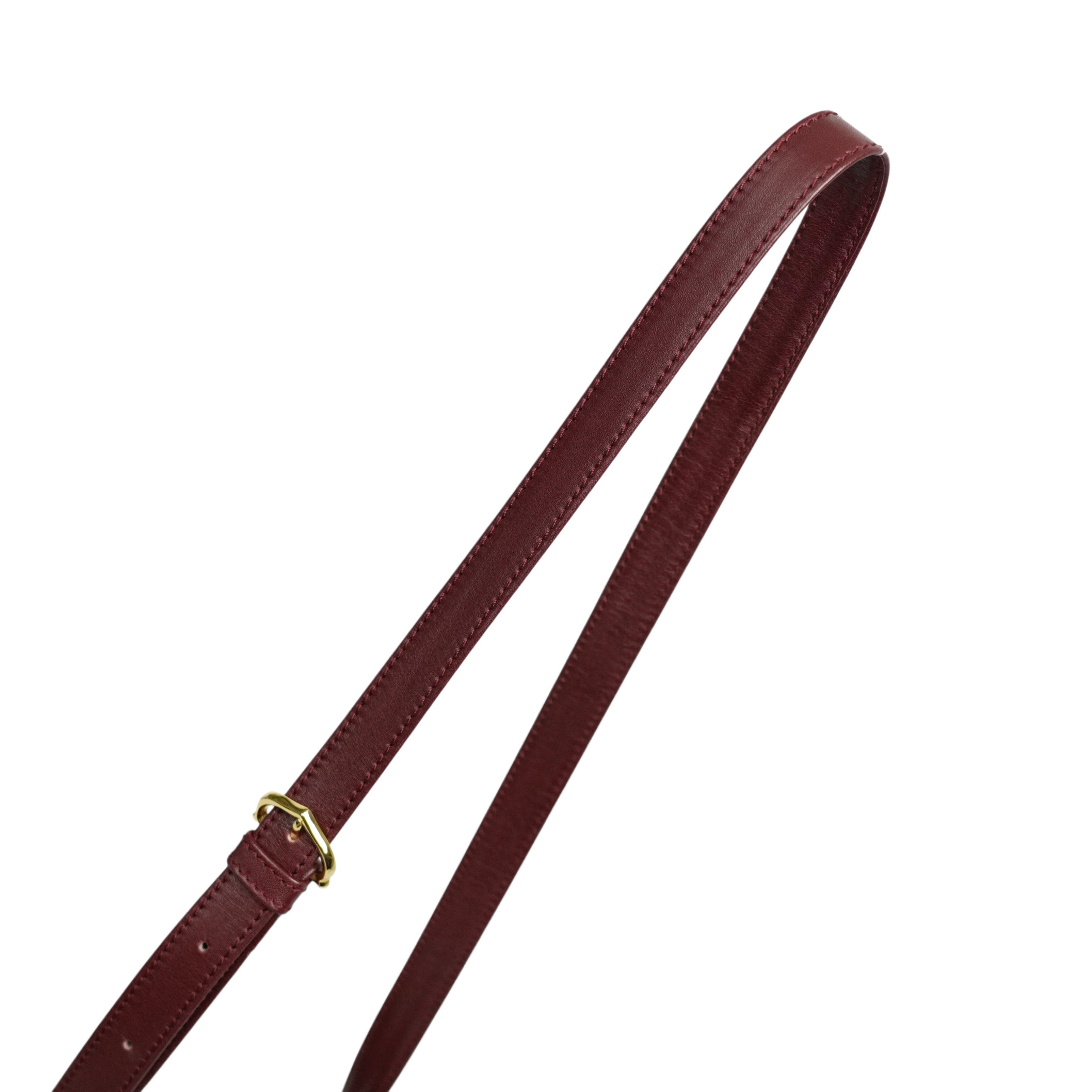CARTIER Mustline Kinchaku-Type Shoulder Bag