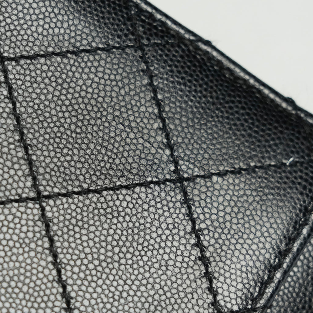 CHANEL 1997–1999 2.55 Matelassé Chain Caviar Skin Shoulder Bag