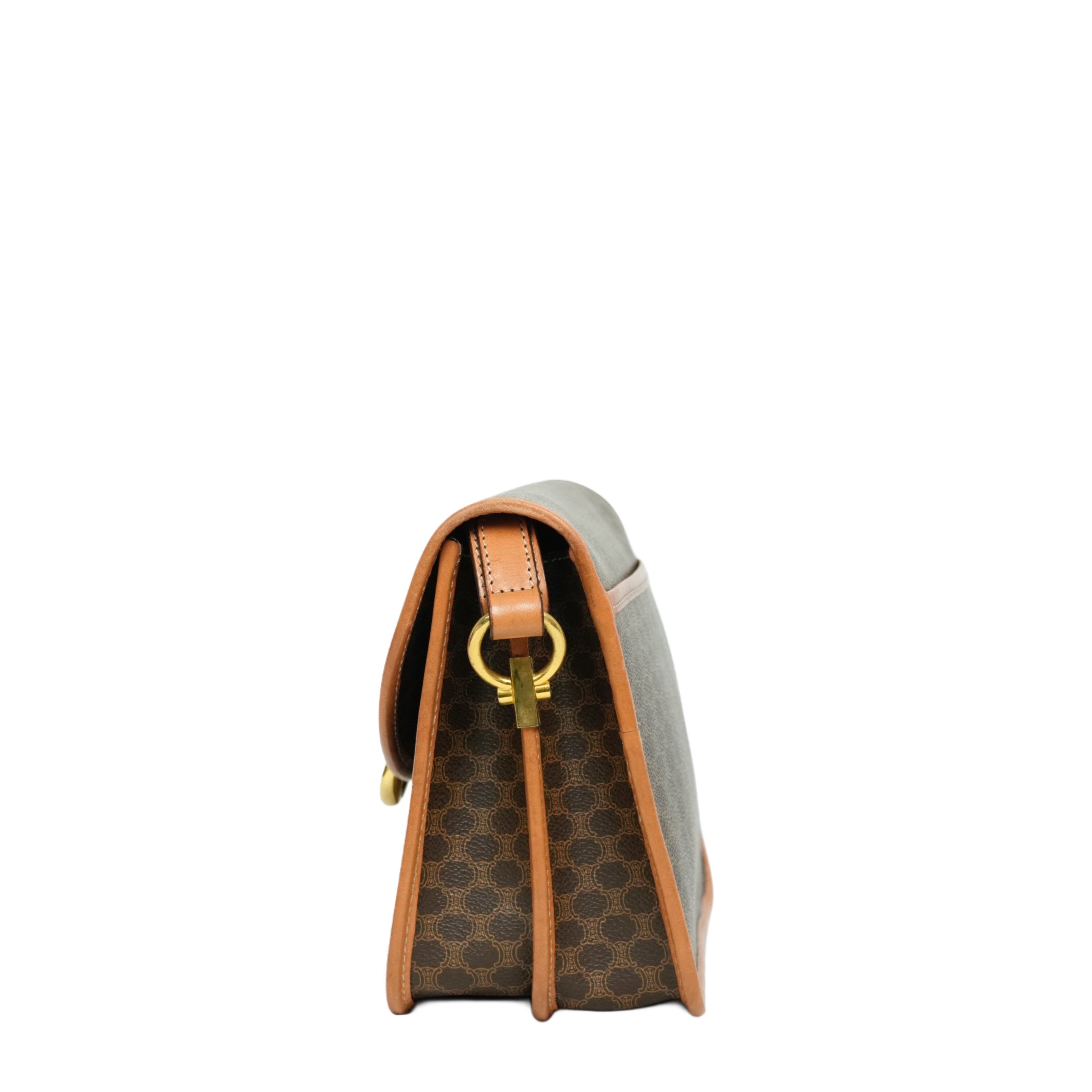 CELINE Macadam Shoulder Bag