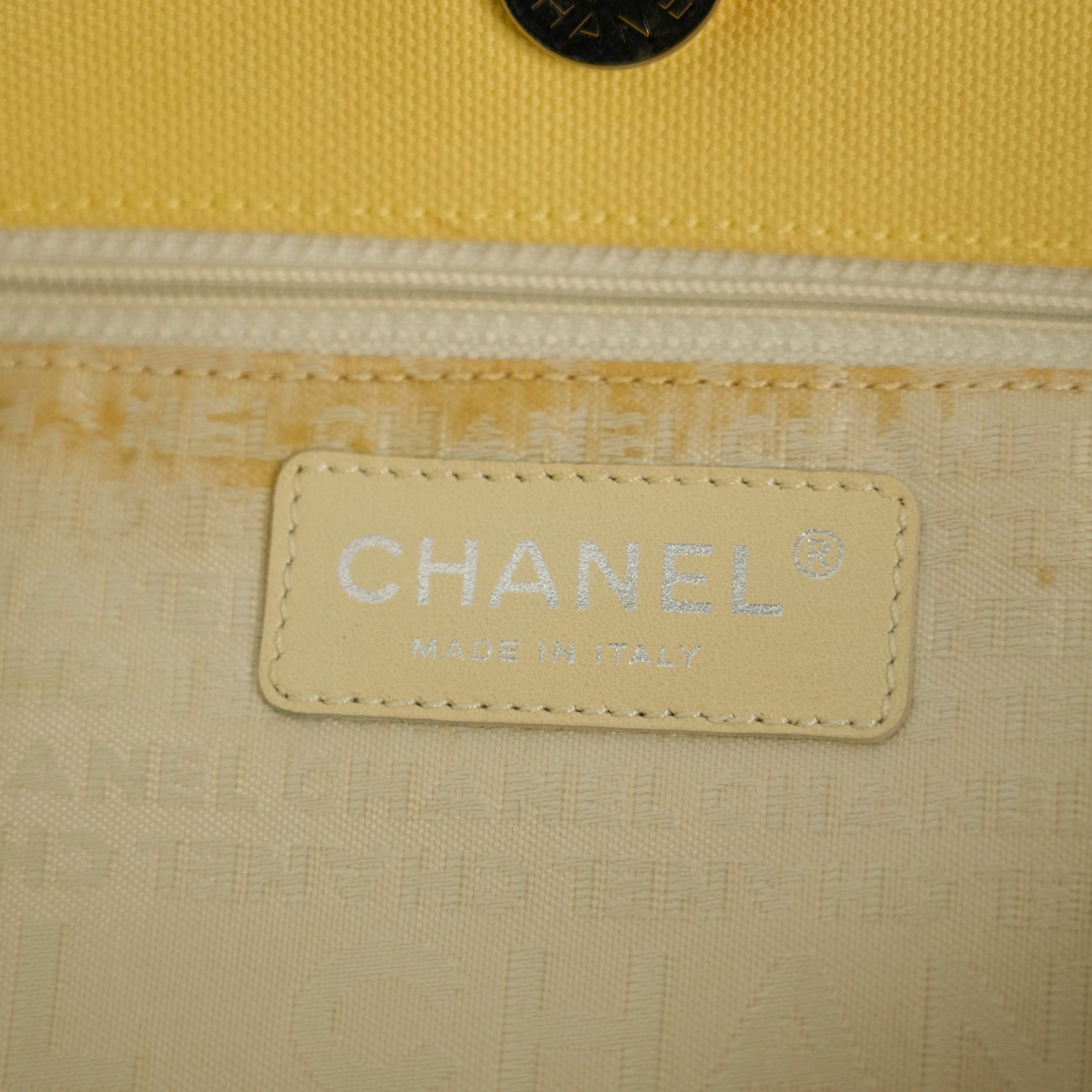 CHANEL 2004–2005 Coco Mark No.5 Tote Bag