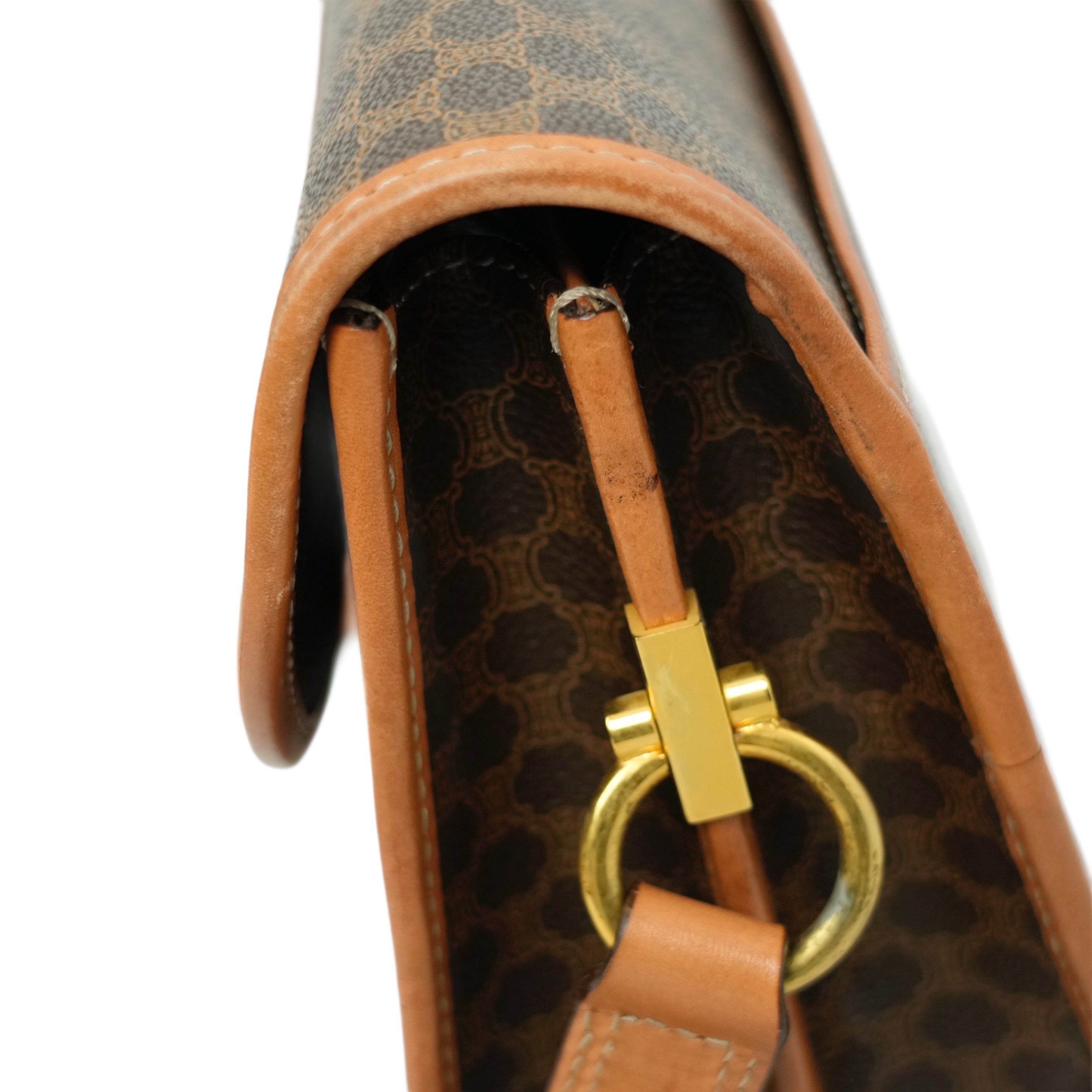 CELINE Macadam Shoulder Bag