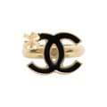 CHANEL Clover Coco Mark Ring