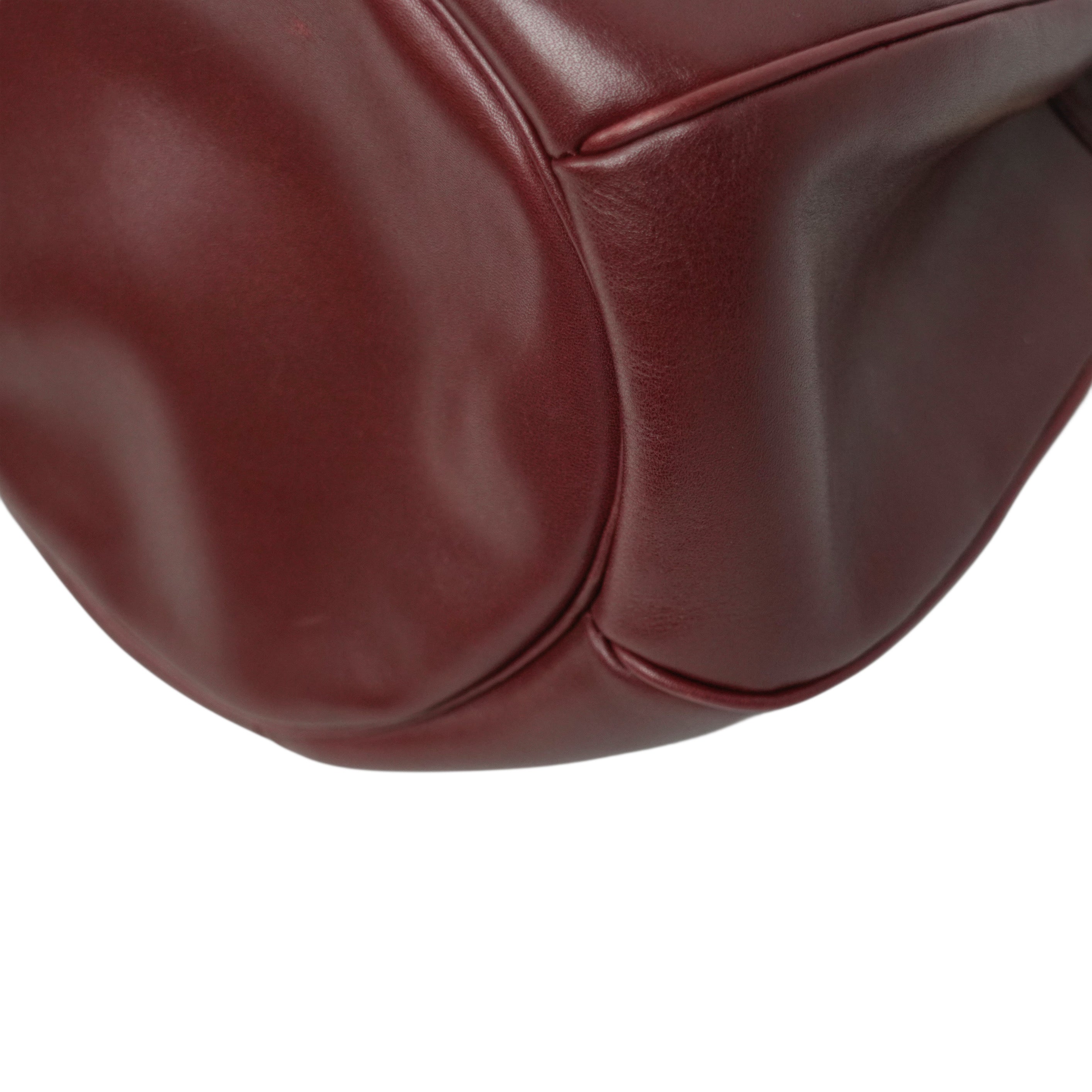 CARTIER Mustline Kinchaku-Type Shoulder Bag