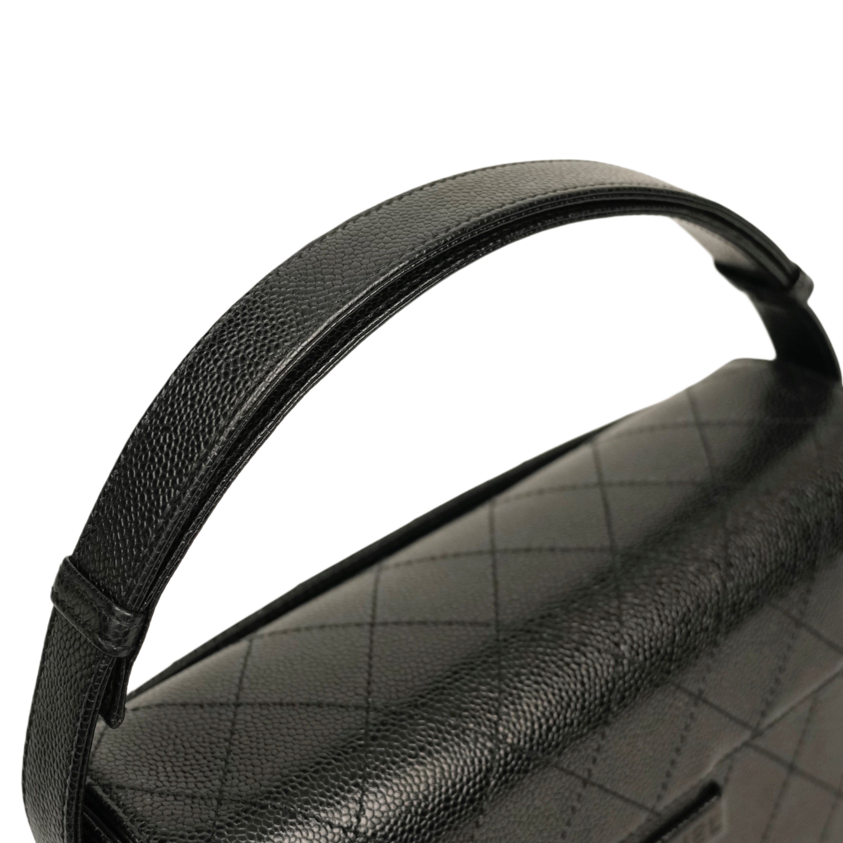 CHANEL 1997–1999 Matelasse Caviar Skin Shoulder Bag/Handbag 2Way