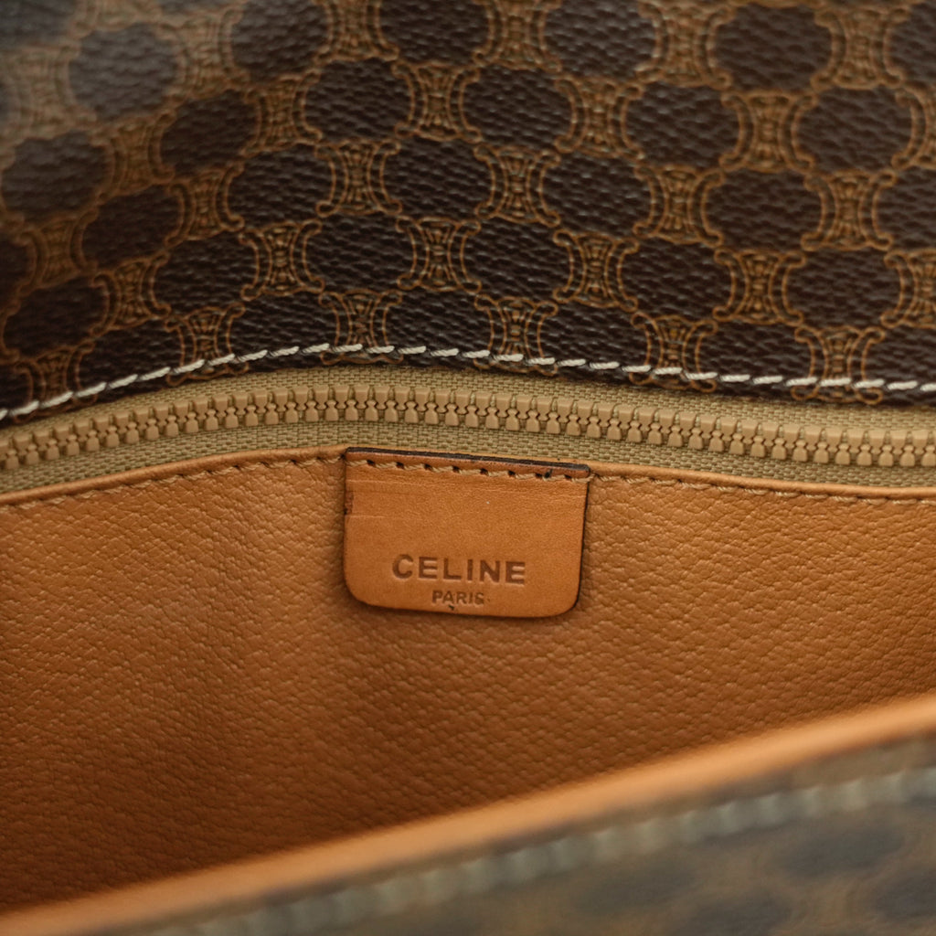 CELINE Macadam Shoulder Bag