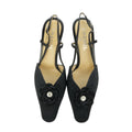 CHANEL Camellia Slingback Sandals